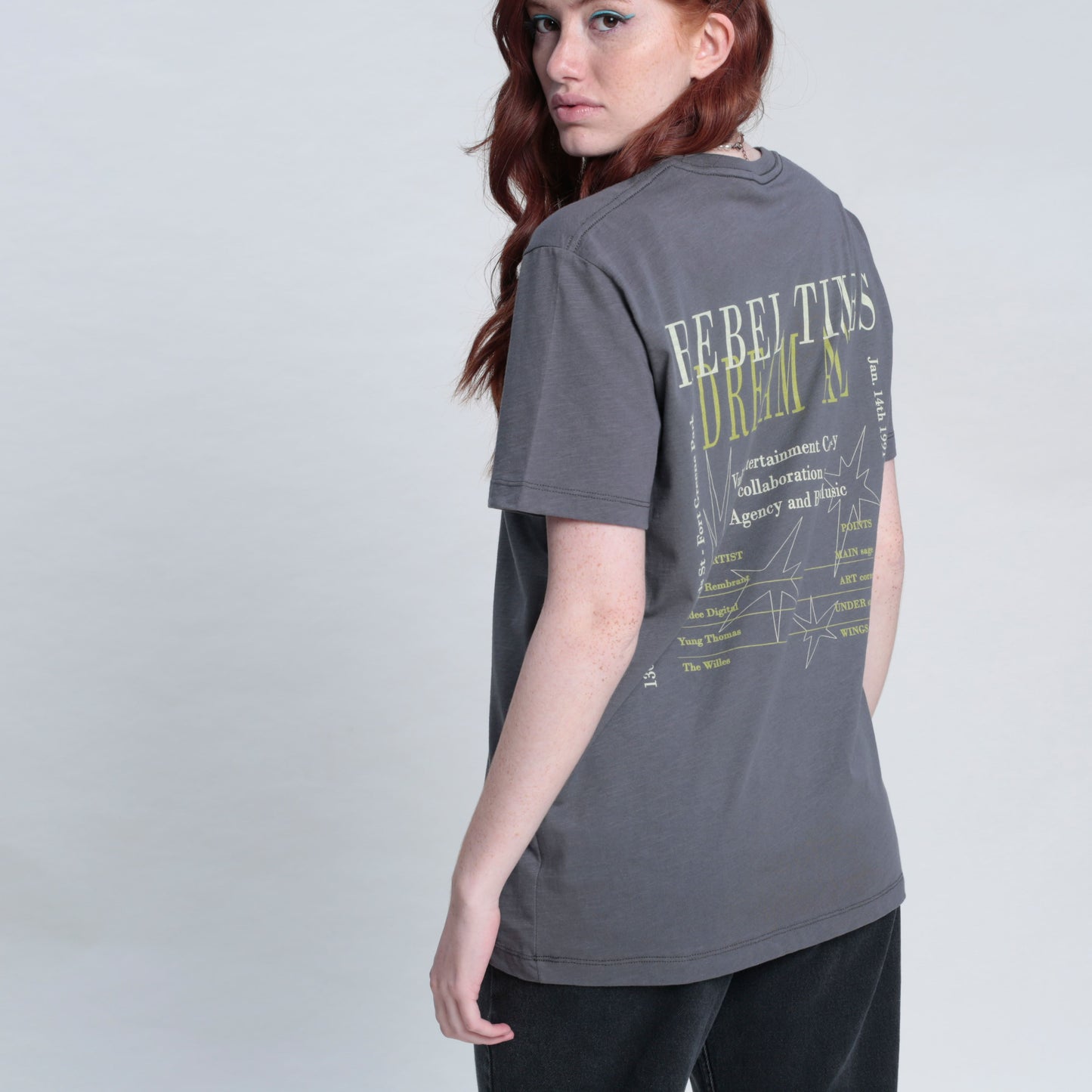 Remera Mc Vulk Rebel Tee Grey
