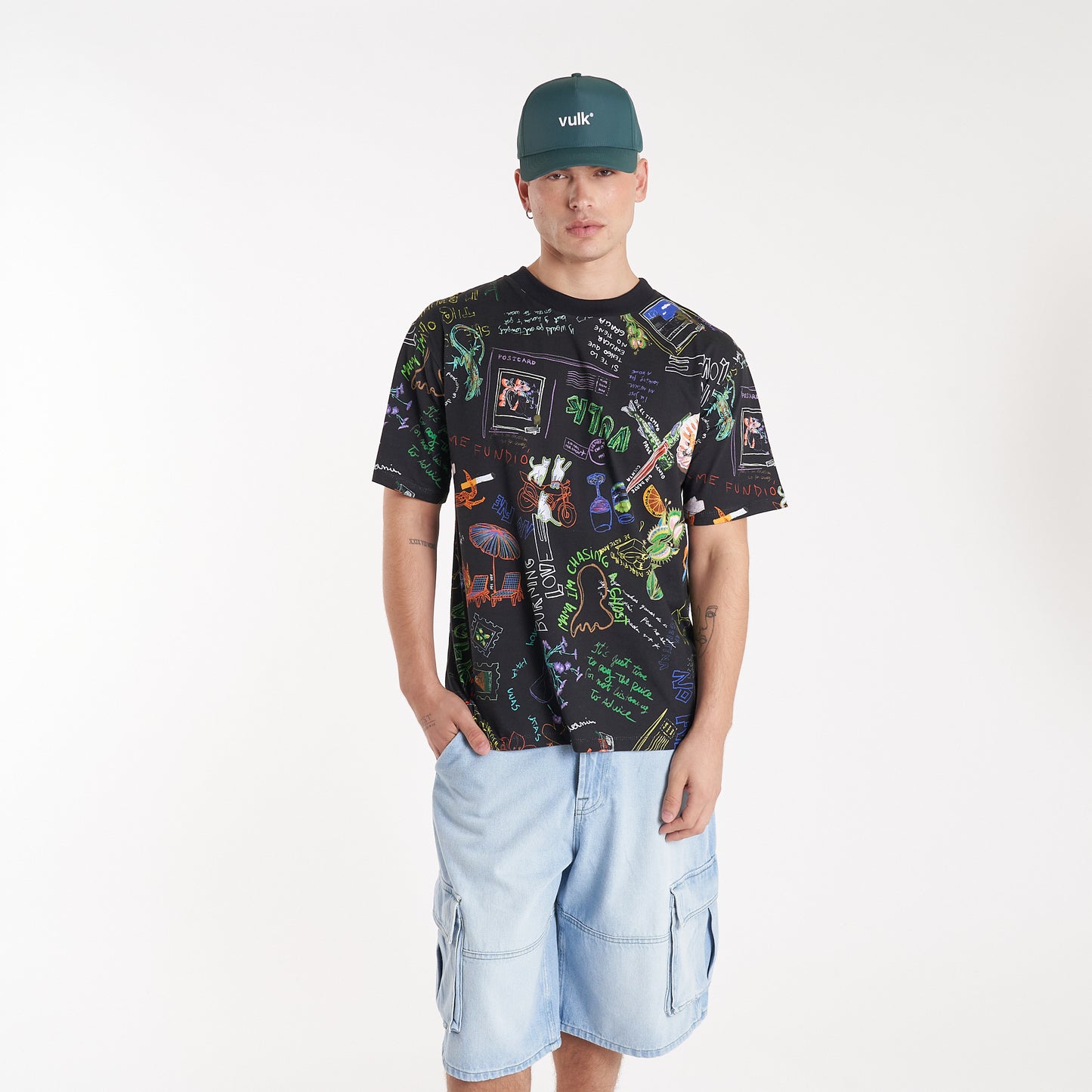 Remera Mc Vulk Vacation Tee Fullprint