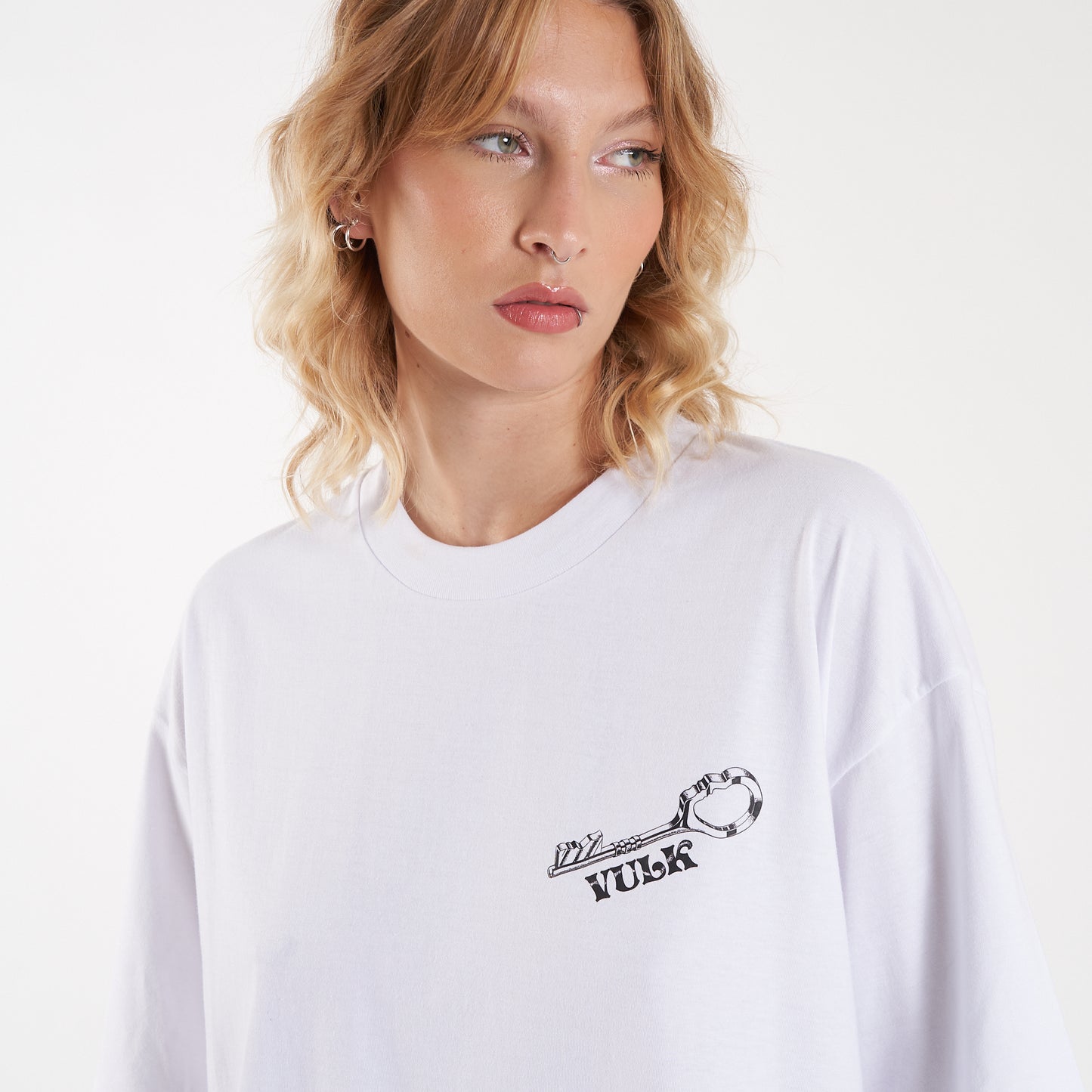 Remera Mc Vulk Keychain Tee White