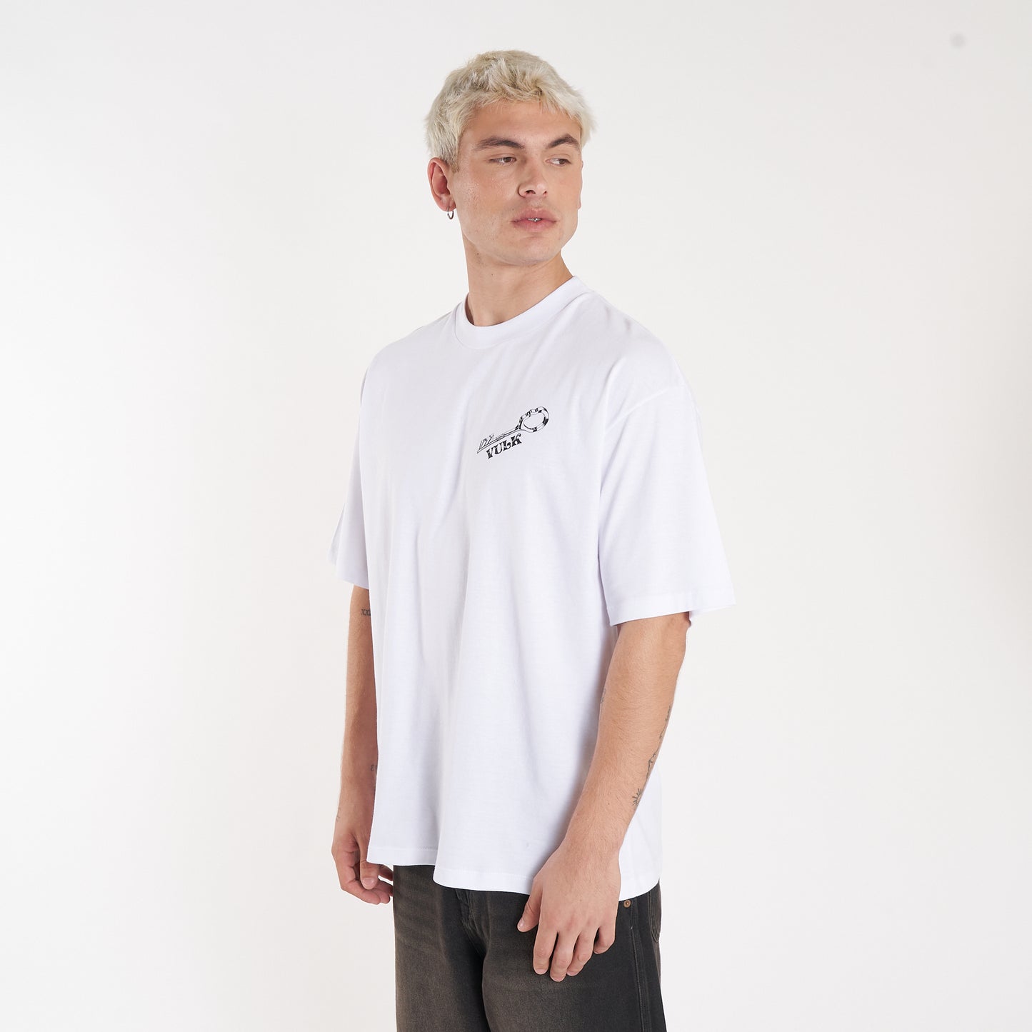 Remera Mc Vulk Keychain Tee White