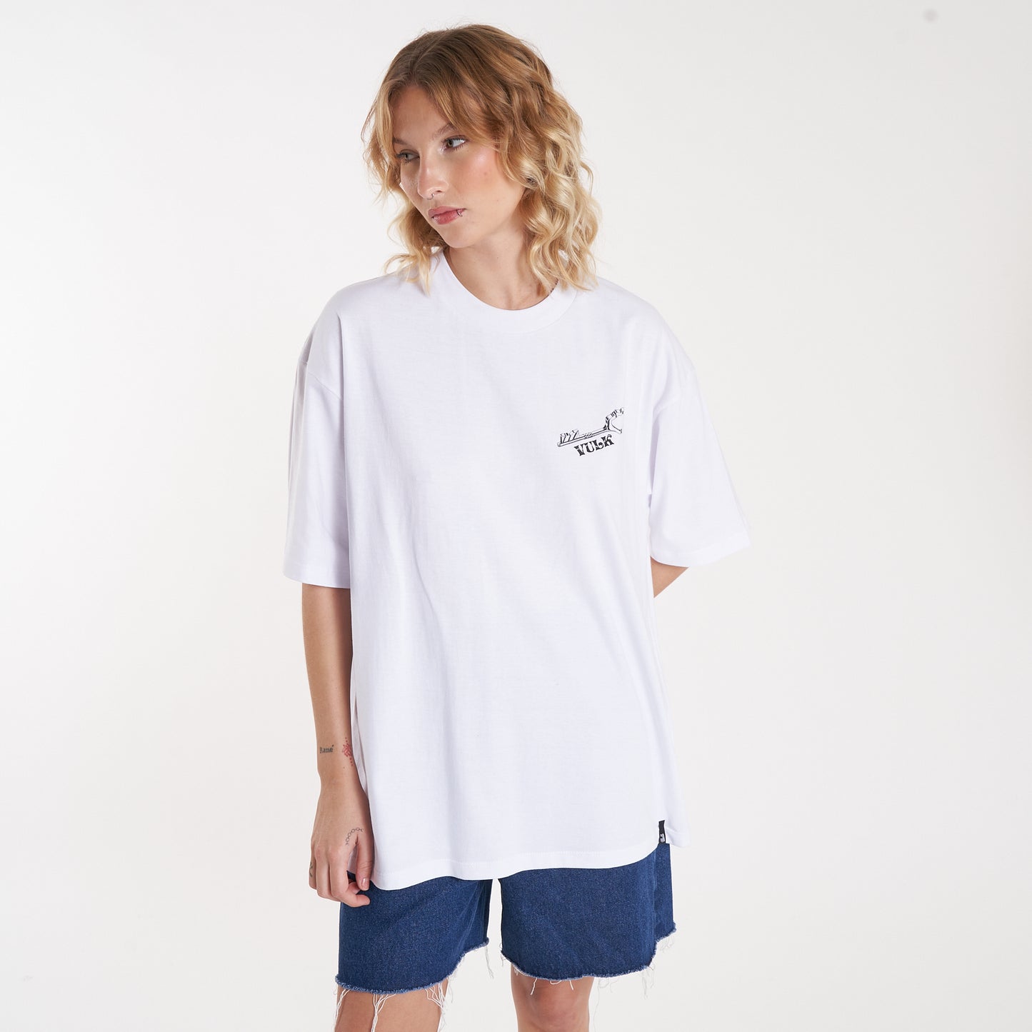 Remera Mc Vulk Keychain Tee White