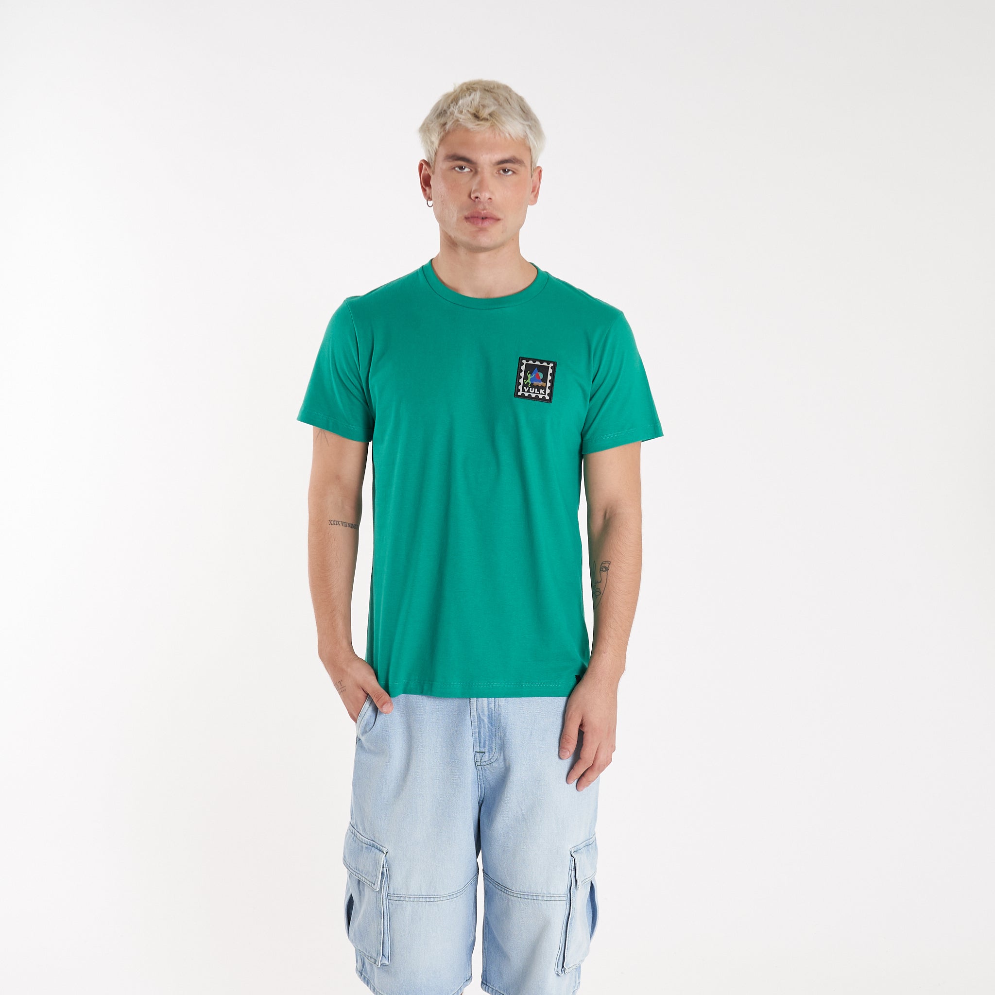 Remera Mc Vulk Traveler Tee Green