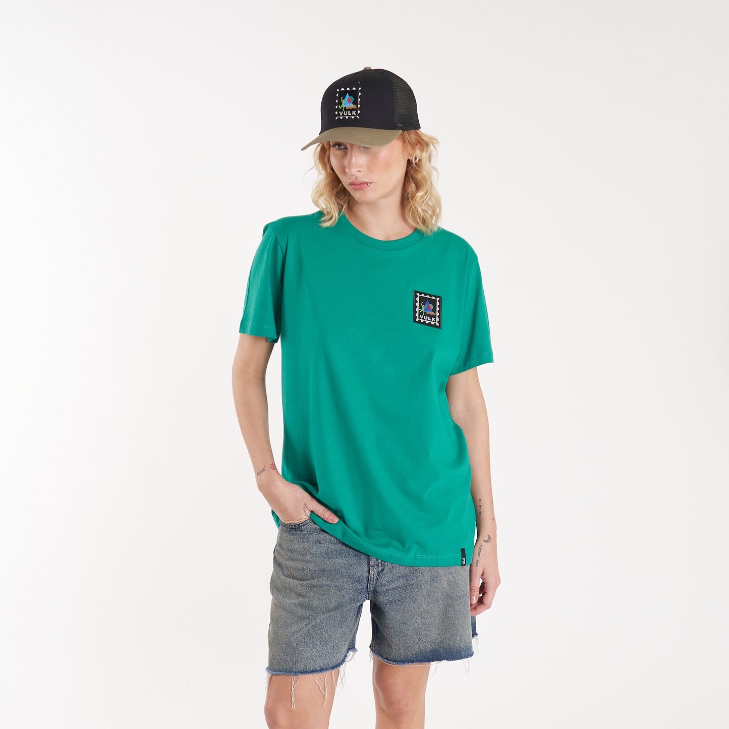 Remera Mc Vulk Traveler Tee Green