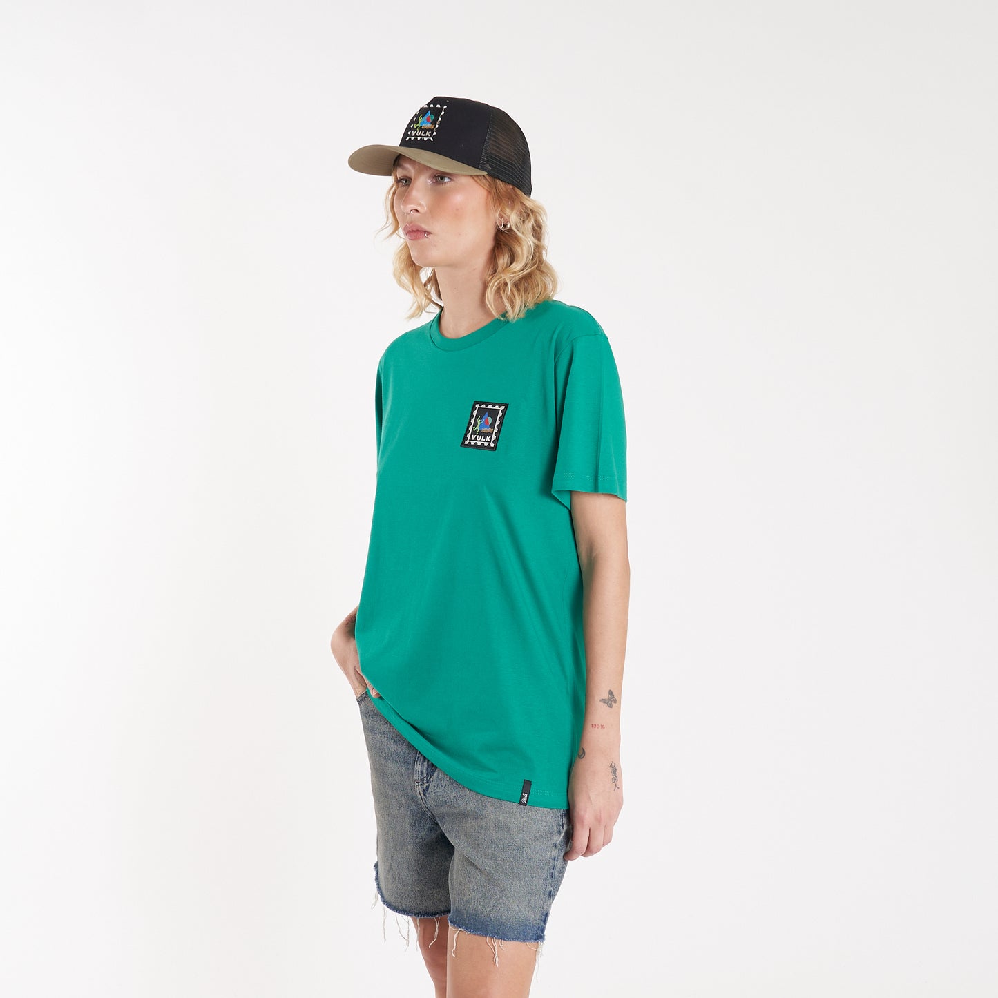 Remera Mc Vulk Traveler Tee Green