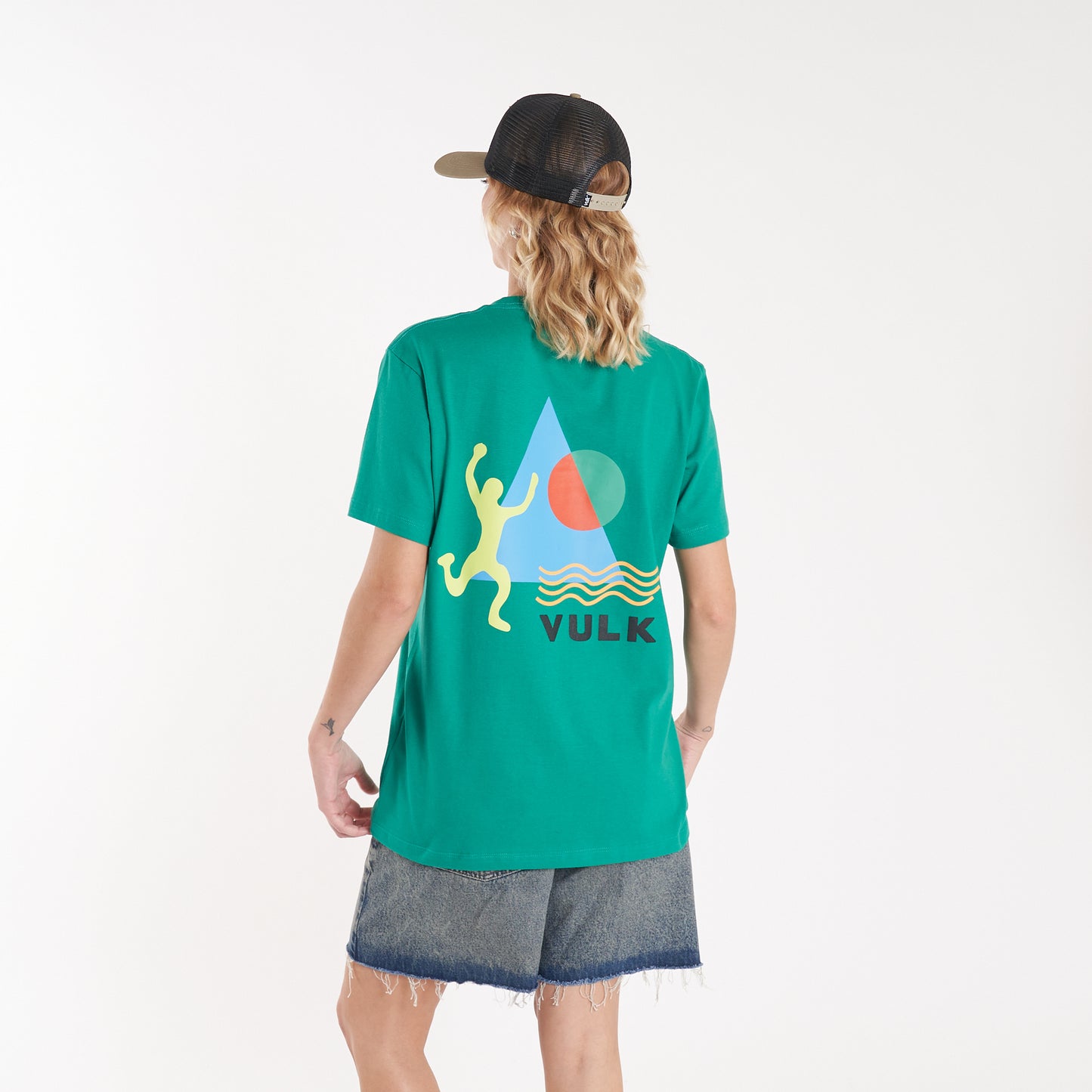 Remera Mc Vulk Traveler Tee Green