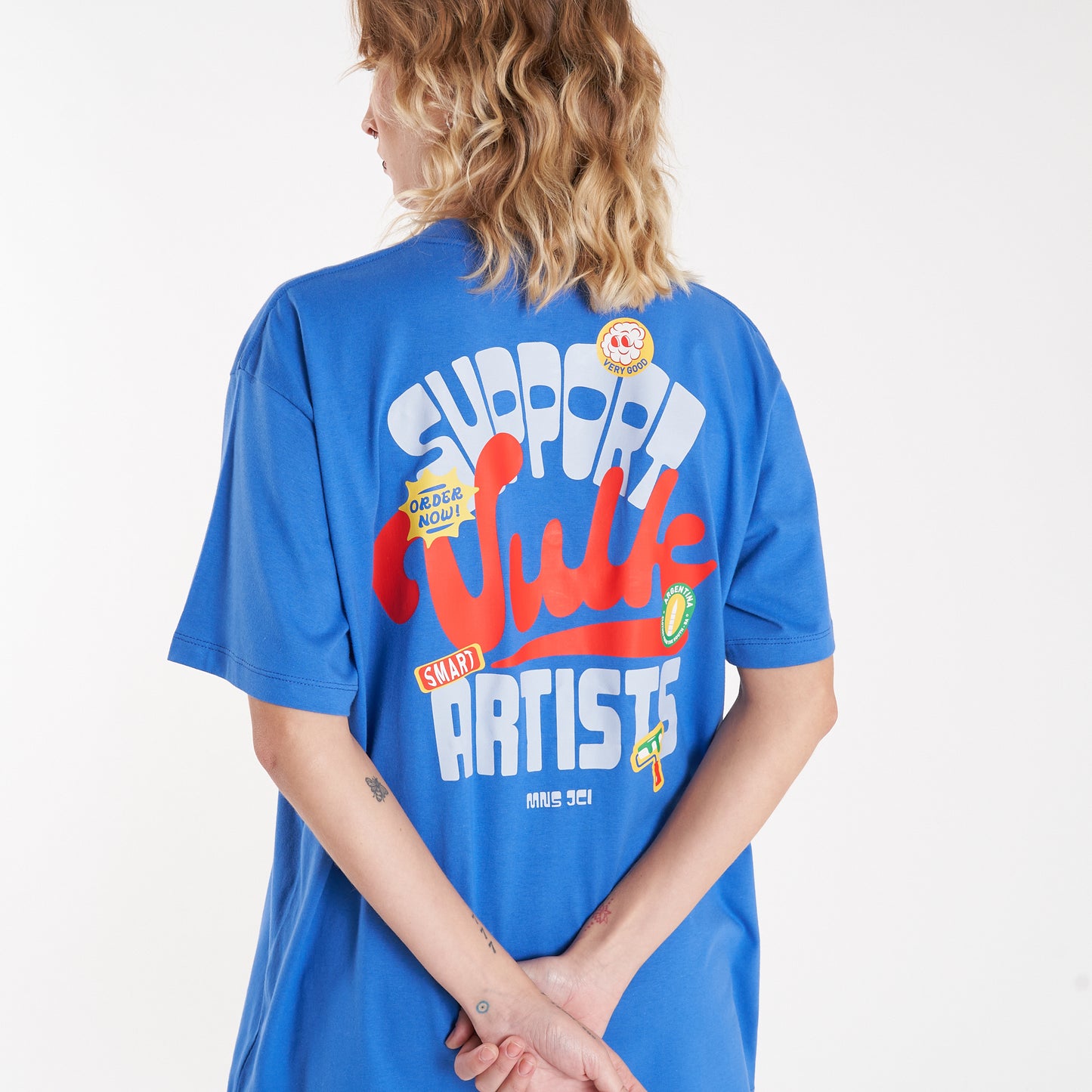 Remera Mc Vulk Support Tee Blue