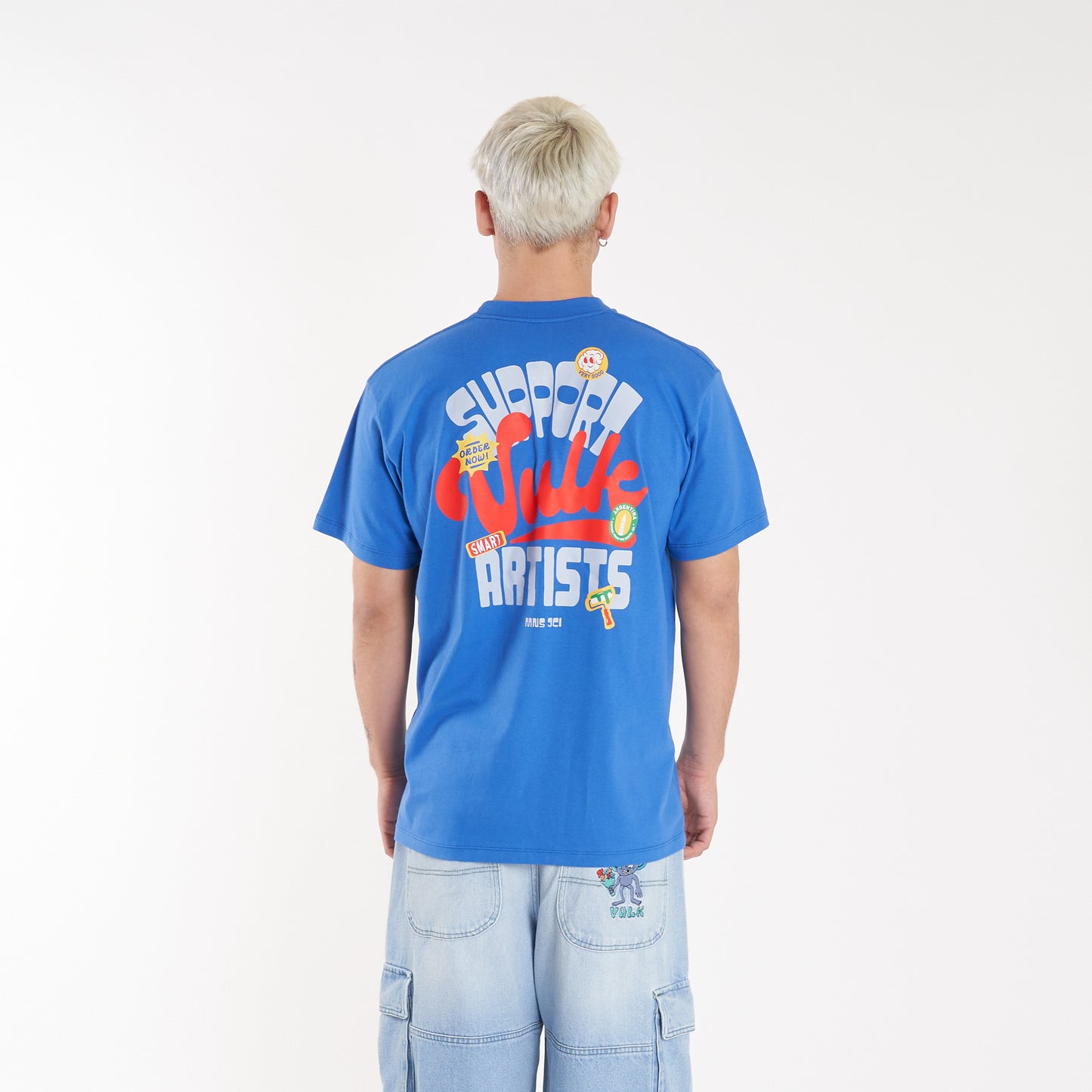 Remera Mc Vulk Support Tee Blue
