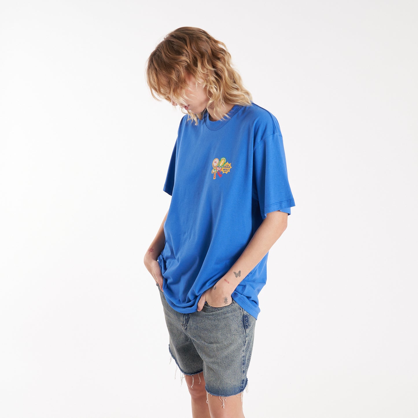 Remera Mc Vulk Support Tee Blue