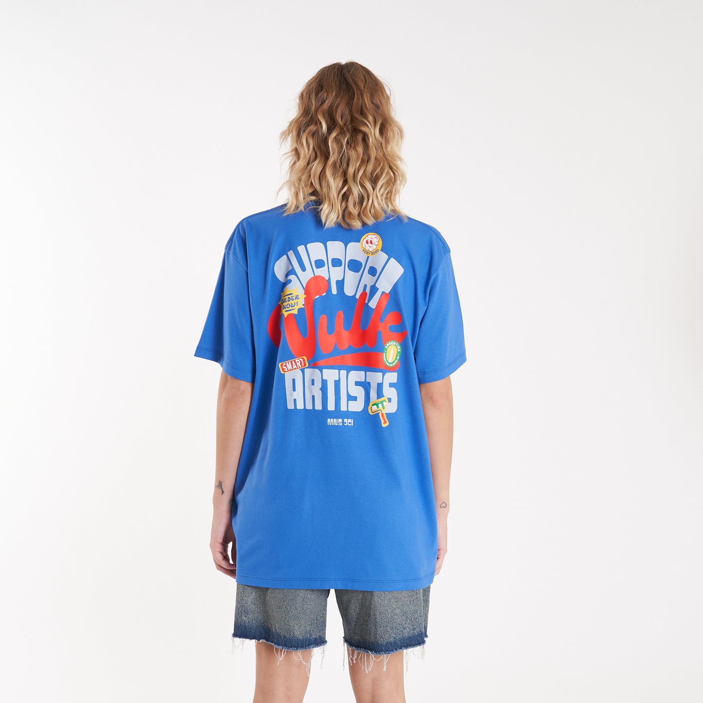 Remera Mc Vulk Support Tee Blue