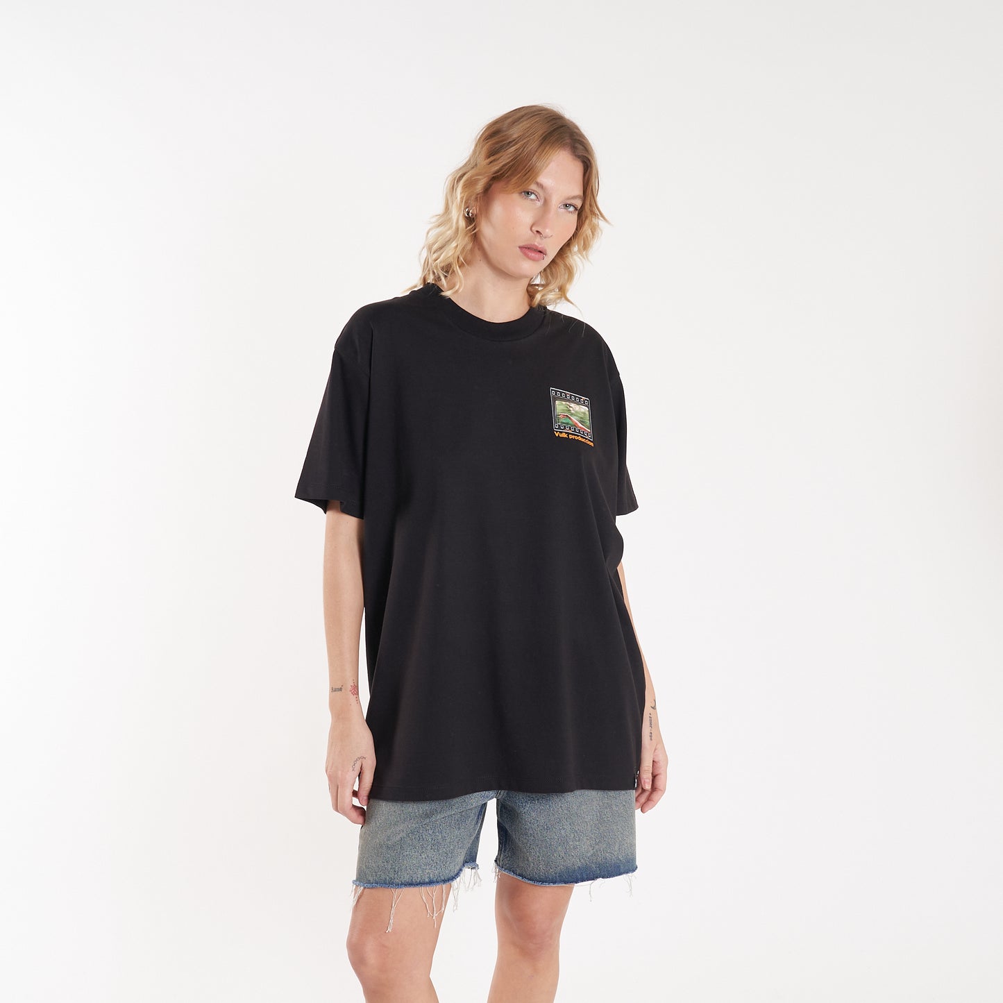 Remera Mc Vulk Film Tee Black