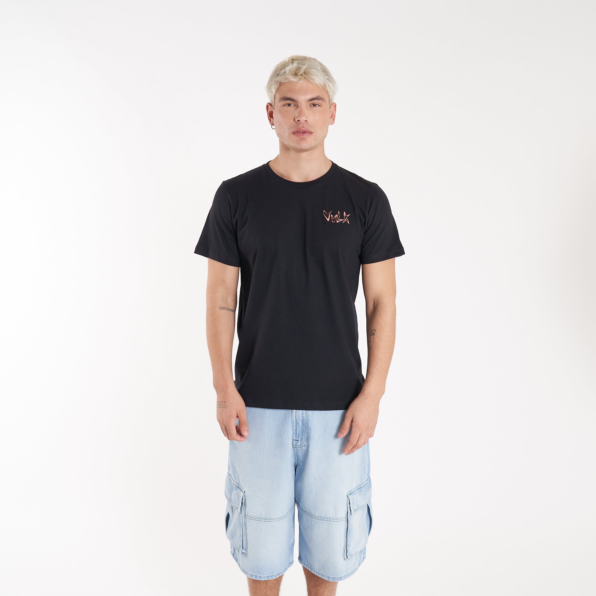 Remera Mc Vulk Blasting Tee Black