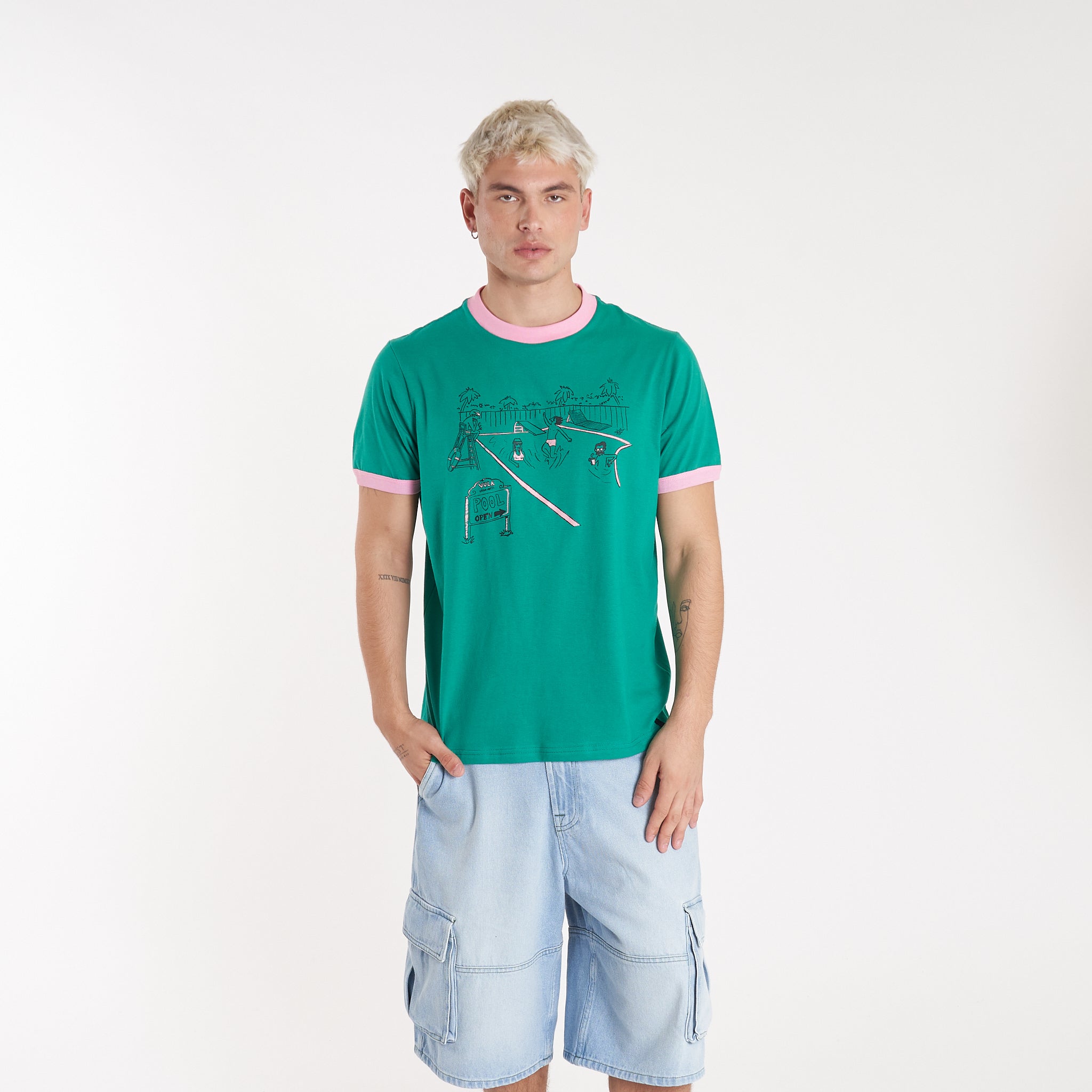 Remera Mc Vulk Chill Tee Green