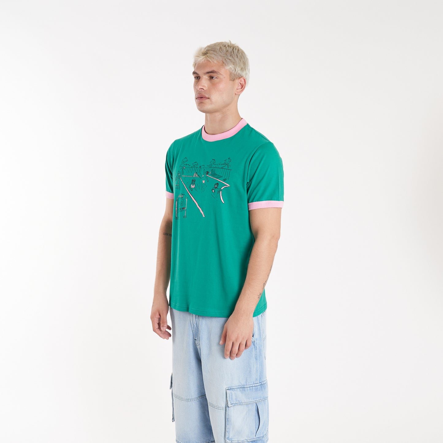 Remera Mc Vulk Chill Tee Green