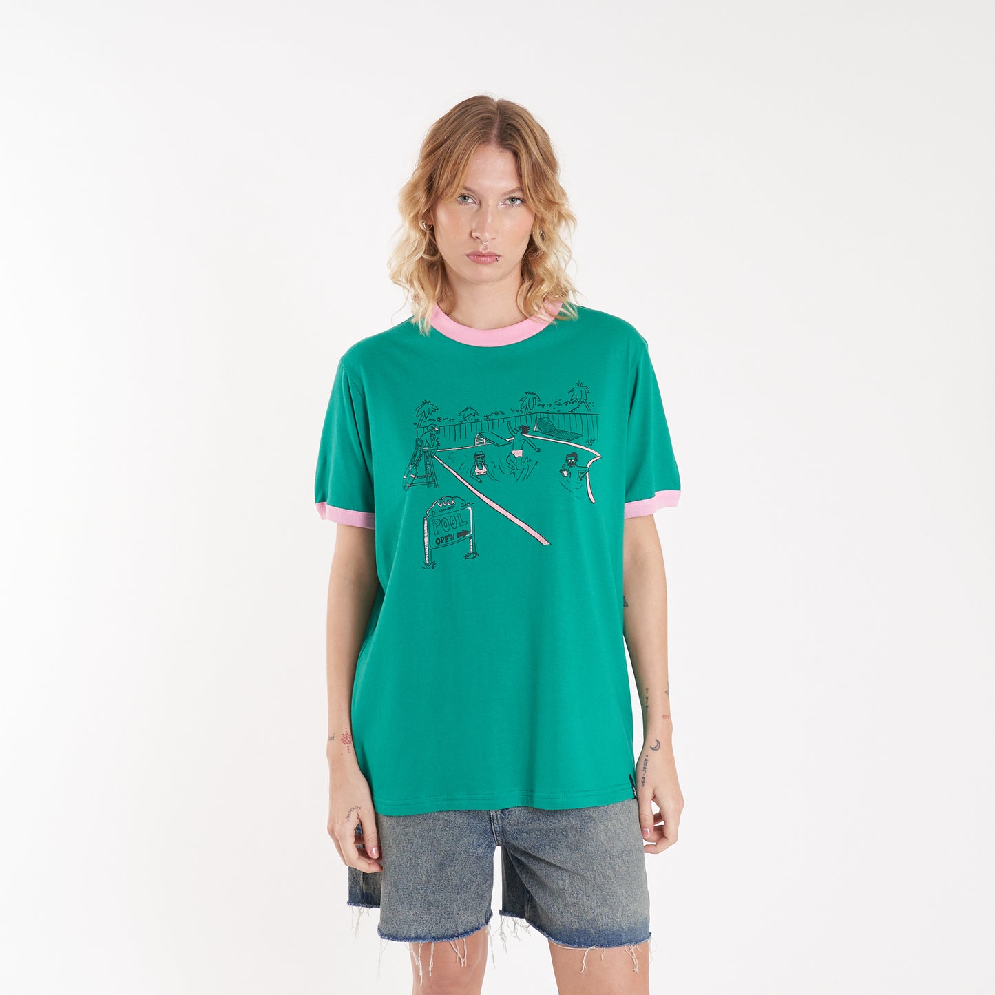 Remera Mc Vulk Chill Tee Green