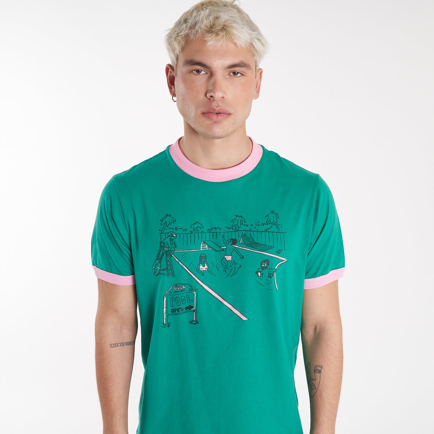 Remera Mc Vulk Chill Tee Green
