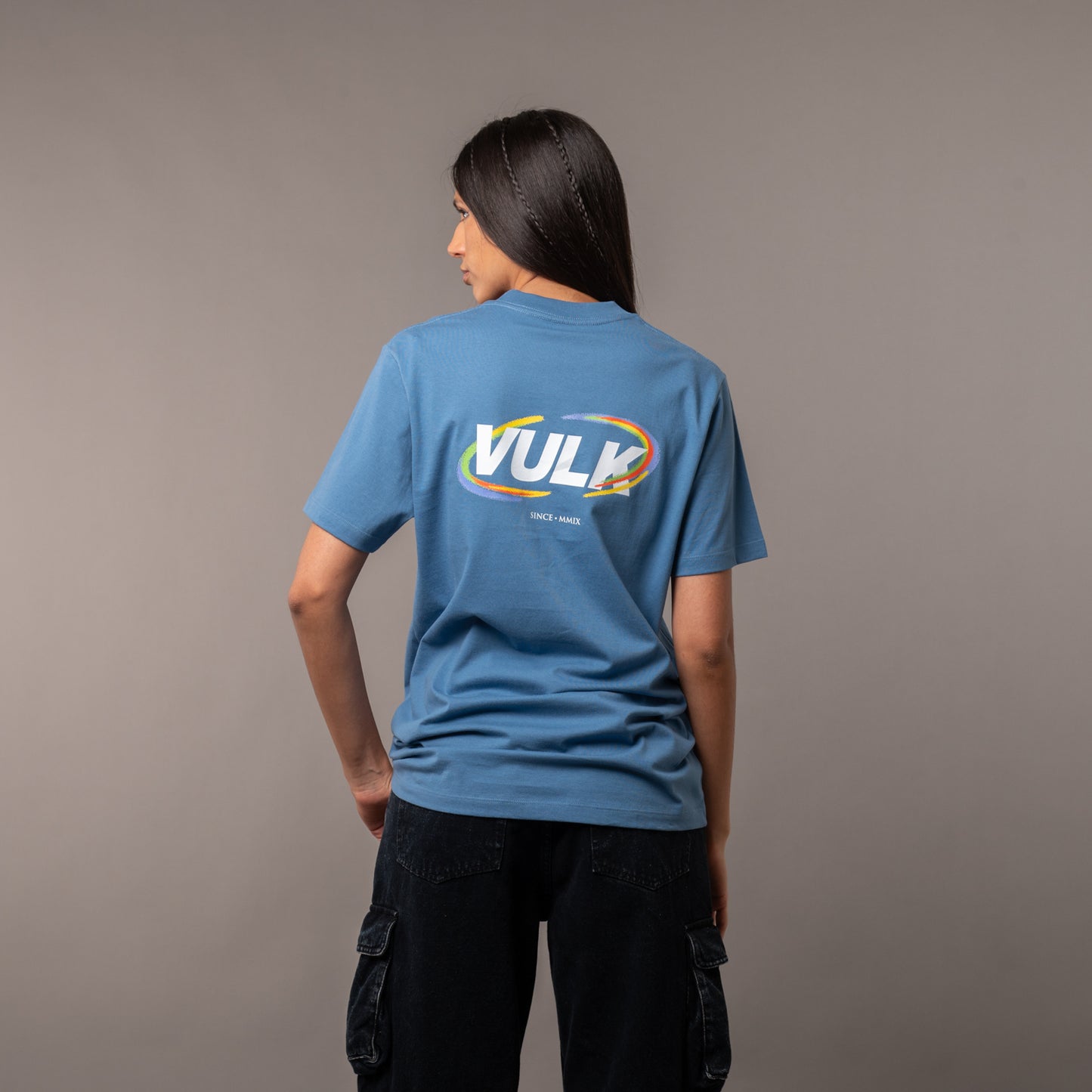 Remera Vulk Twister Blue