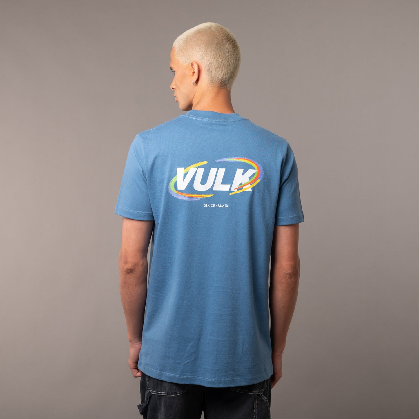 Remera Vulk Twister Blue