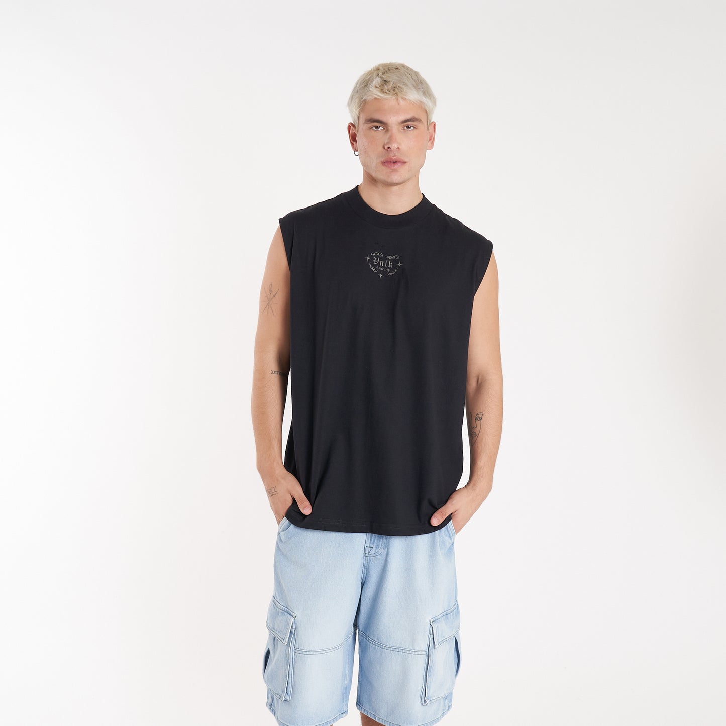 Musculosa Vulk Matt Muscle Black