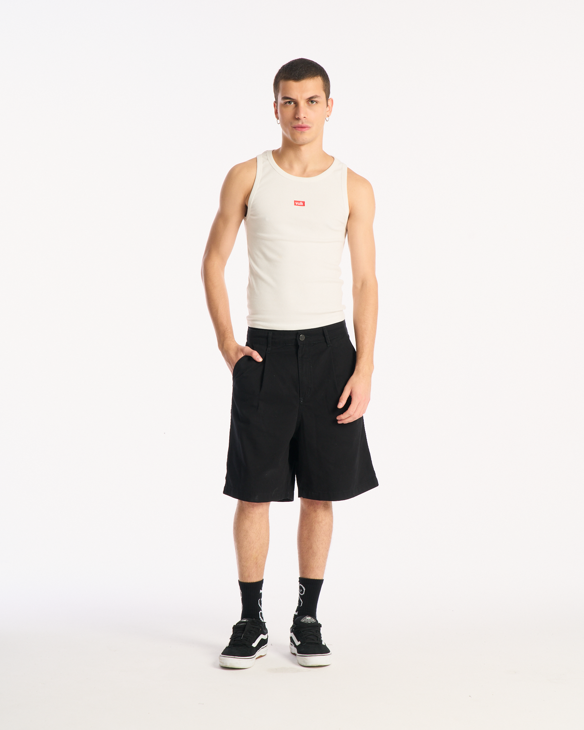 Musculosa Vulk Alexa Tank Cream