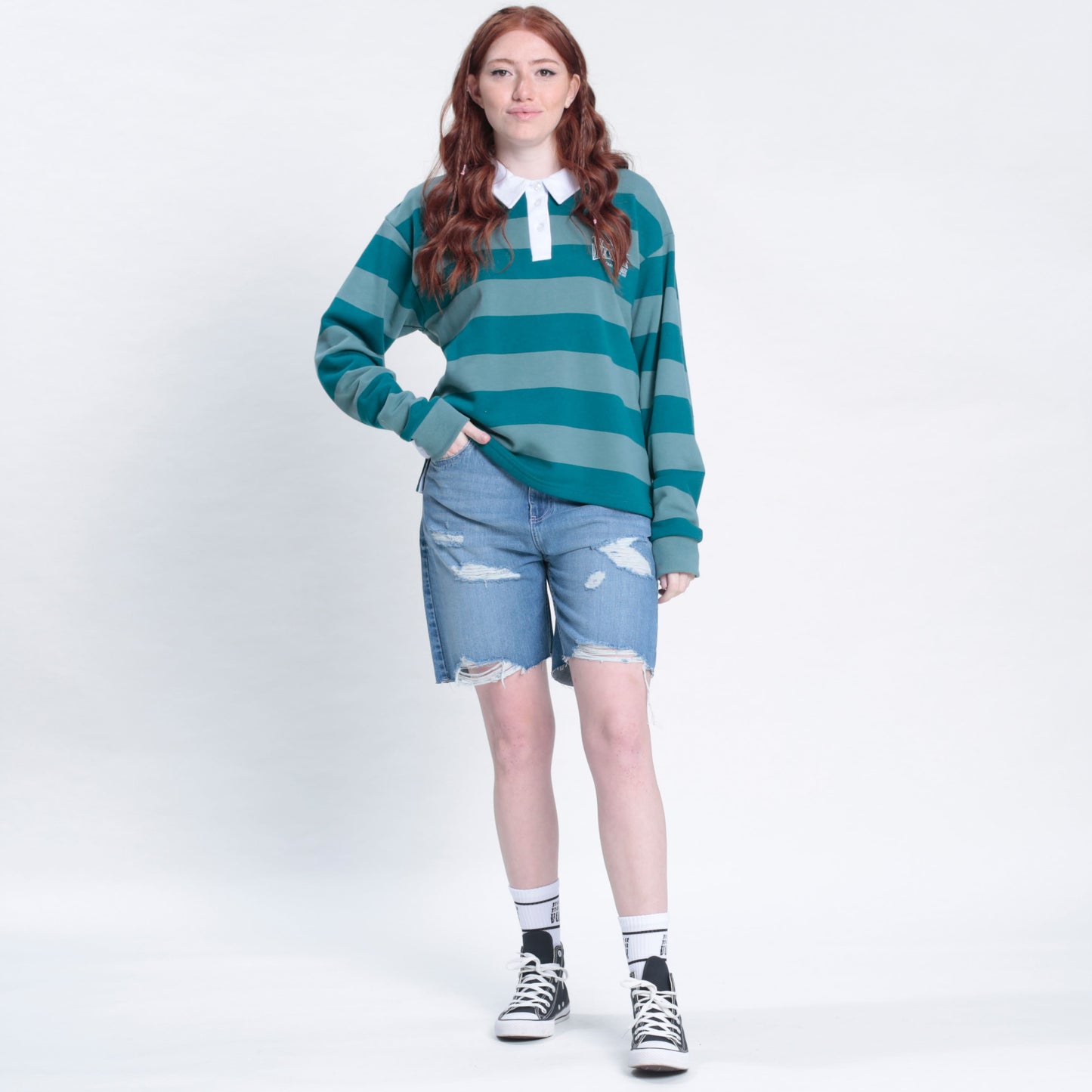 Buzo Vulk Club Polo Crew Green