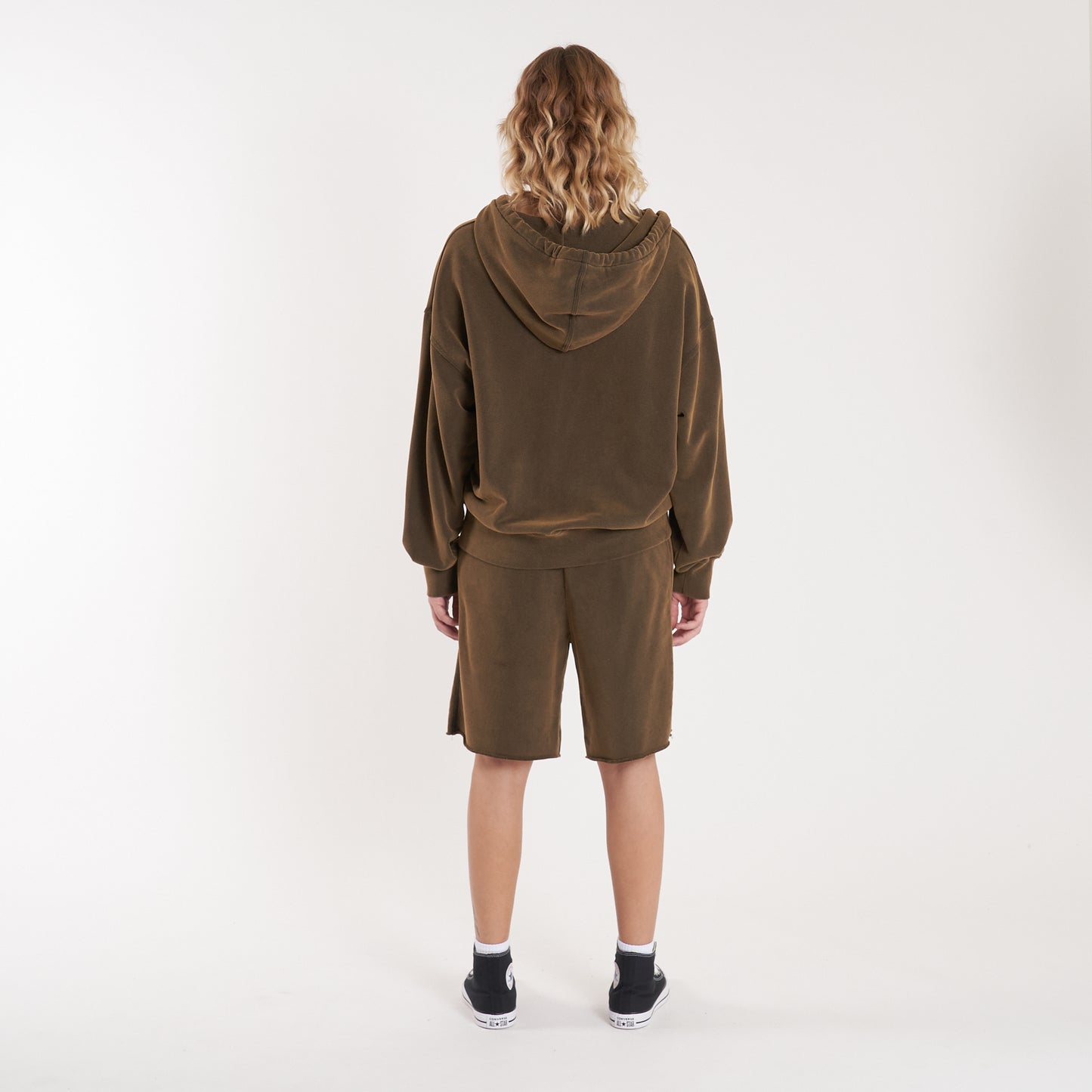 Campera Canguro Vulk Mark Ziphood Oxyd Brown