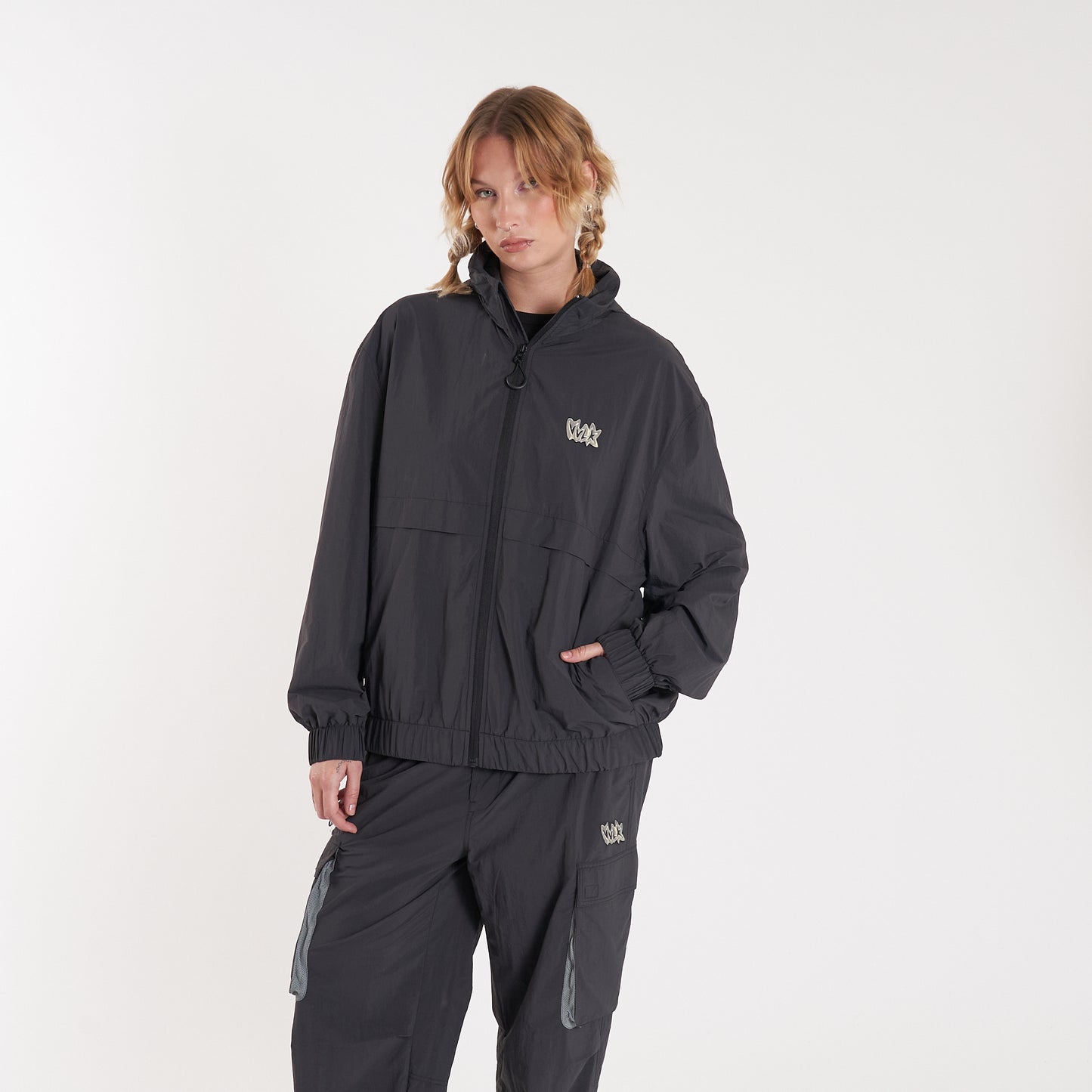 Campera Liviana Vulk Blasting Windbraker Dark Grey