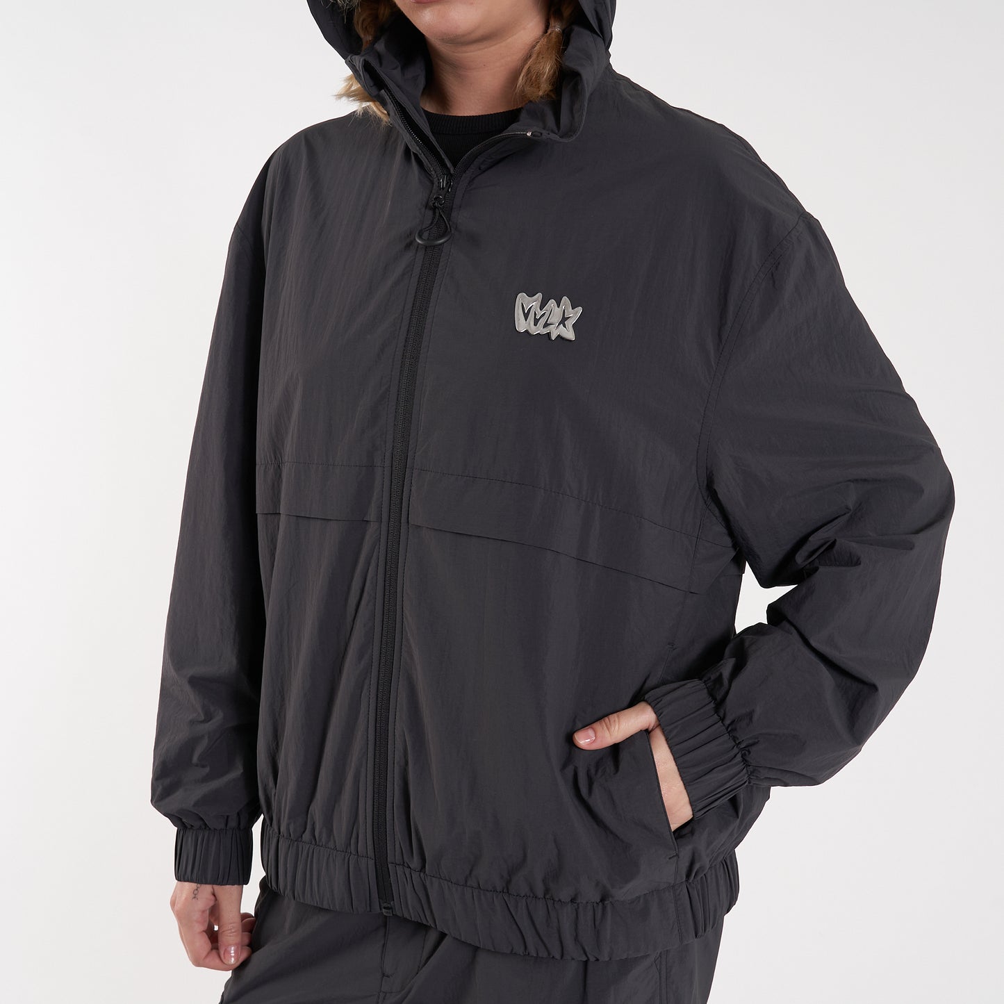 Campera Liviana Vulk Blasting Windbraker Dark Grey