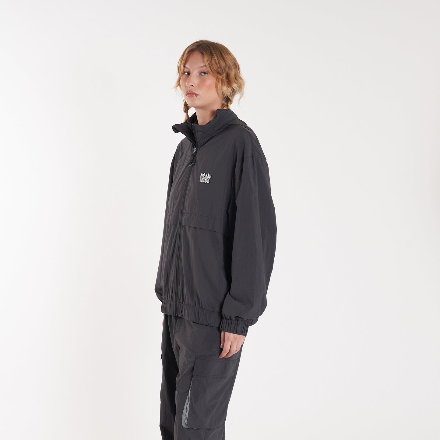 Campera Liviana Vulk Blasting Windbraker Dark Grey