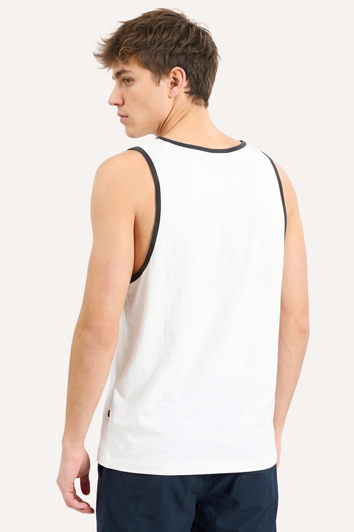Musculosa Billabong Arch Collar Wave Singlet Blanco