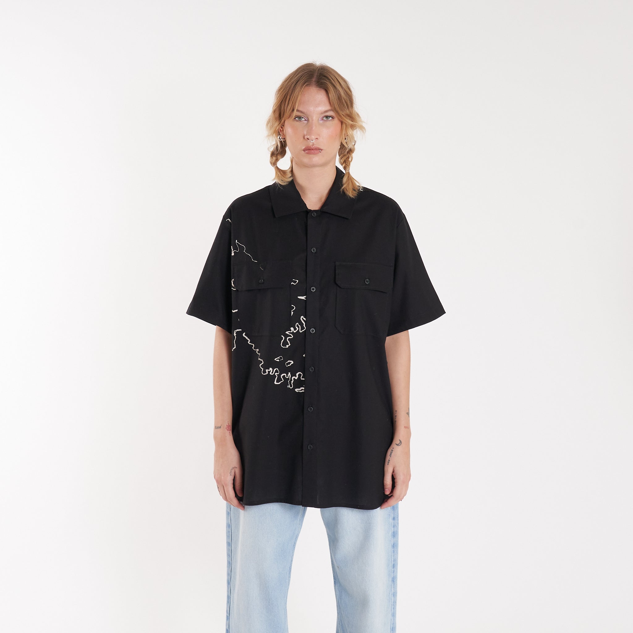 Camisa Mc Vulk World Shirt Black