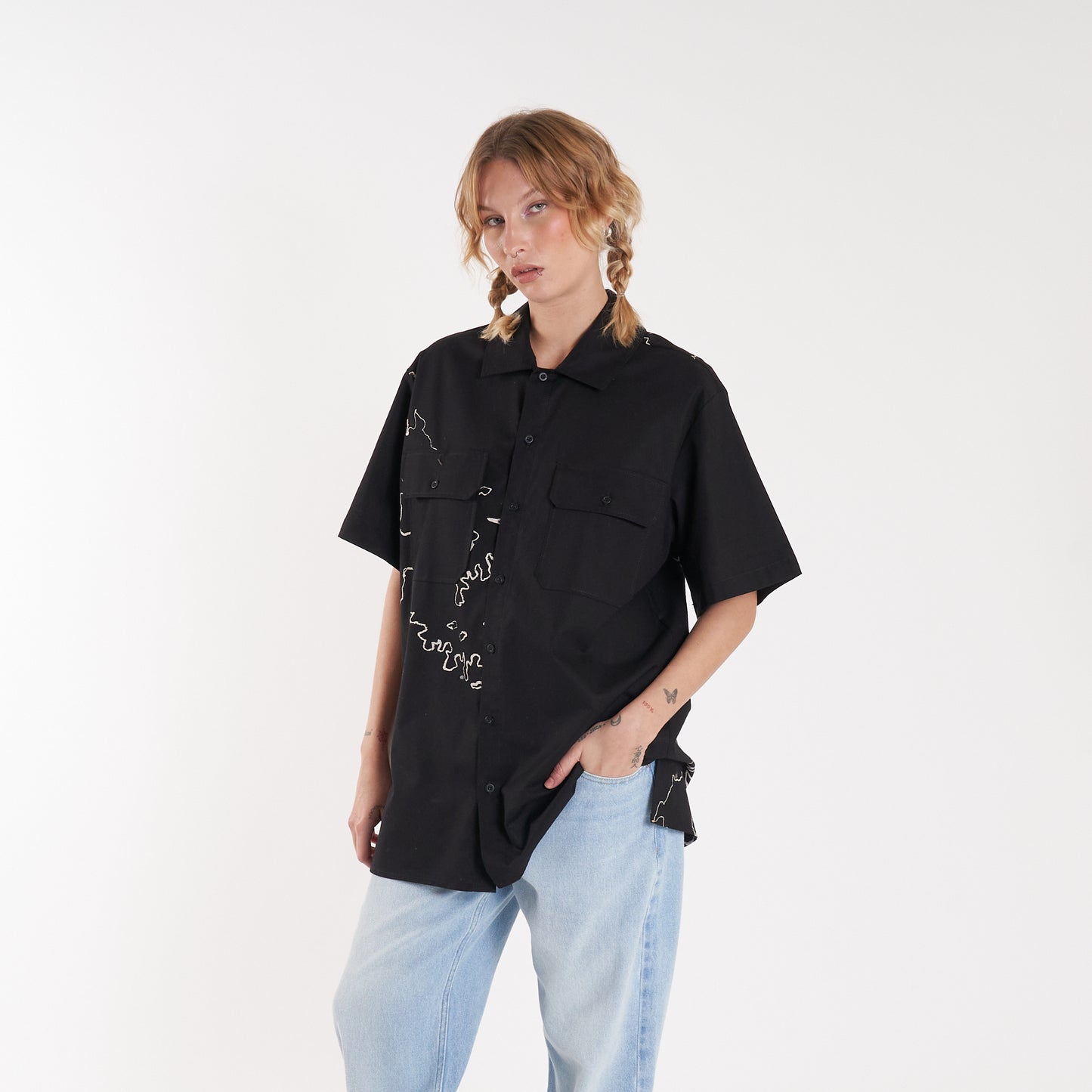 Camisa Mc Vulk World Shirt Black