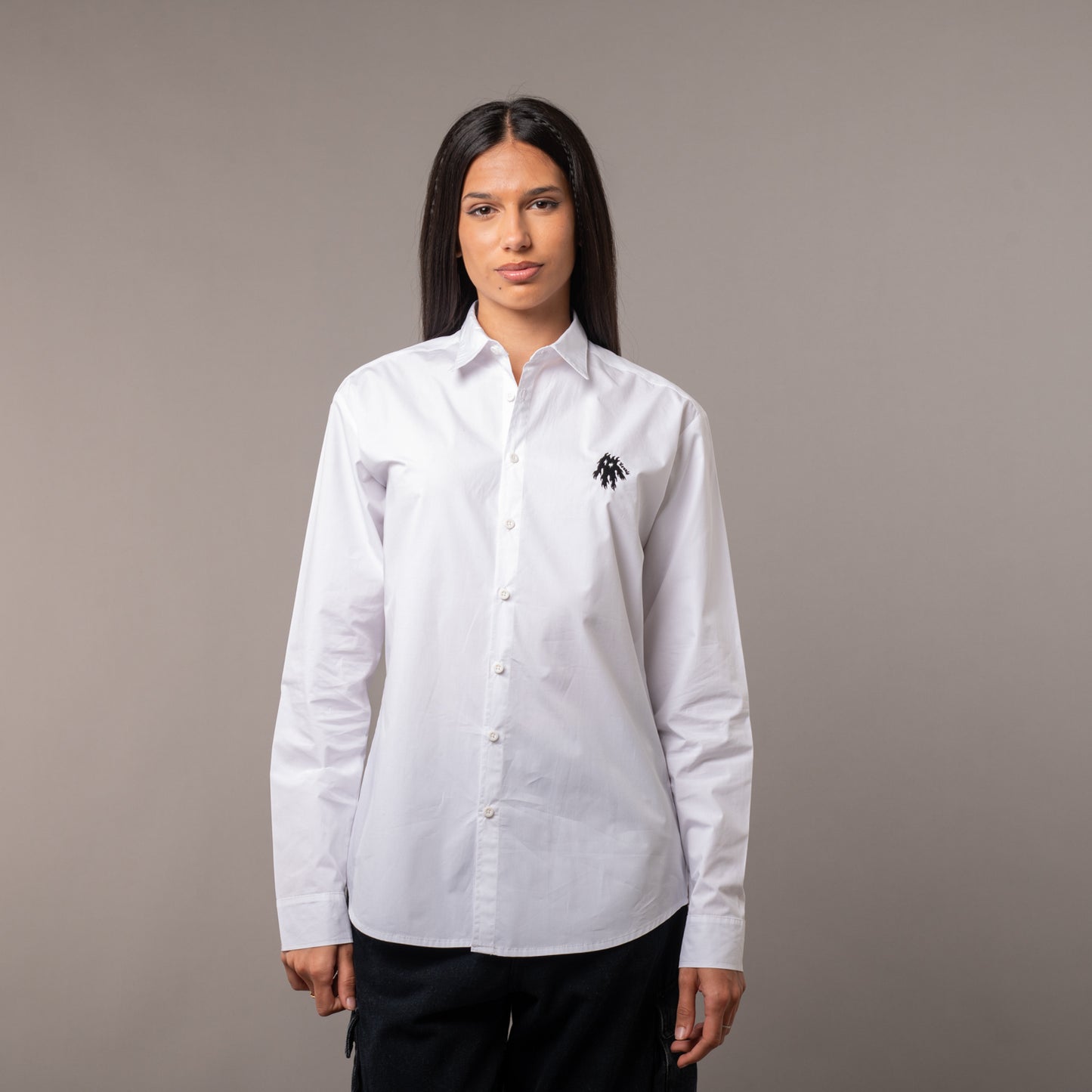 Camisa Ml Vulk Ghost White