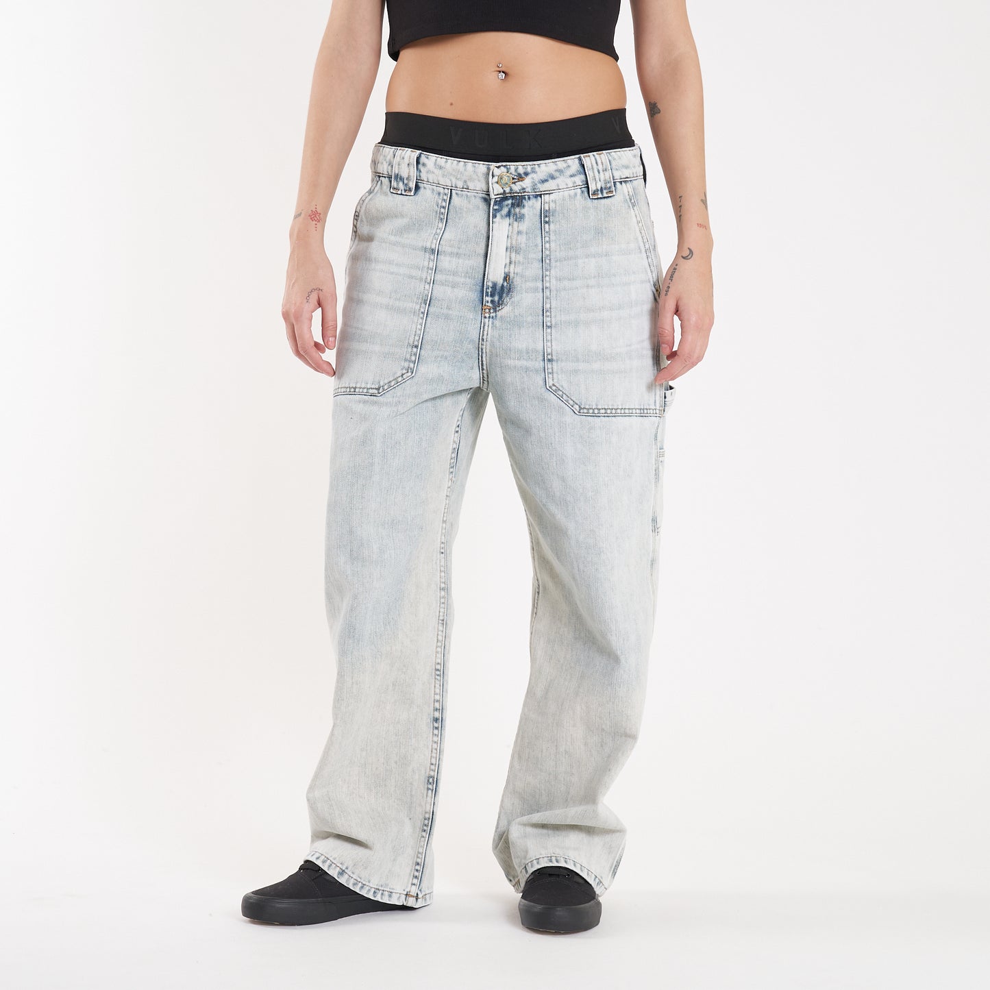 Jean Vulk Figo Skate Jean Acid Blue