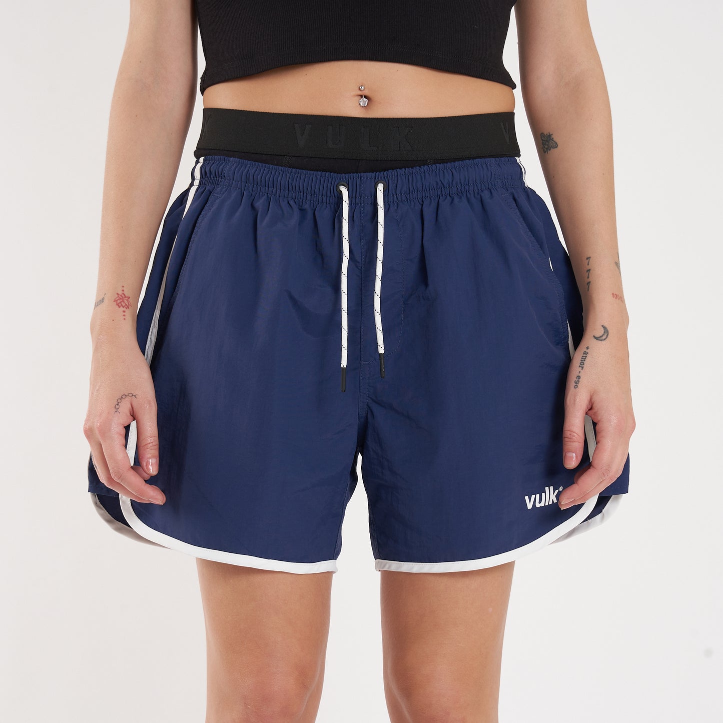 Short Vulk Logo Voley Short Blue