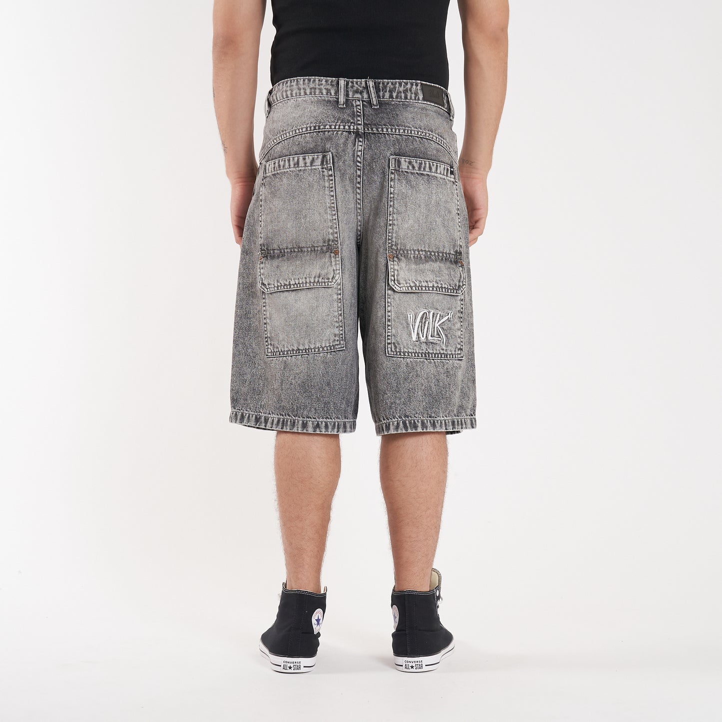 Bermuda Vulk Graff Relax Long Ws Grey