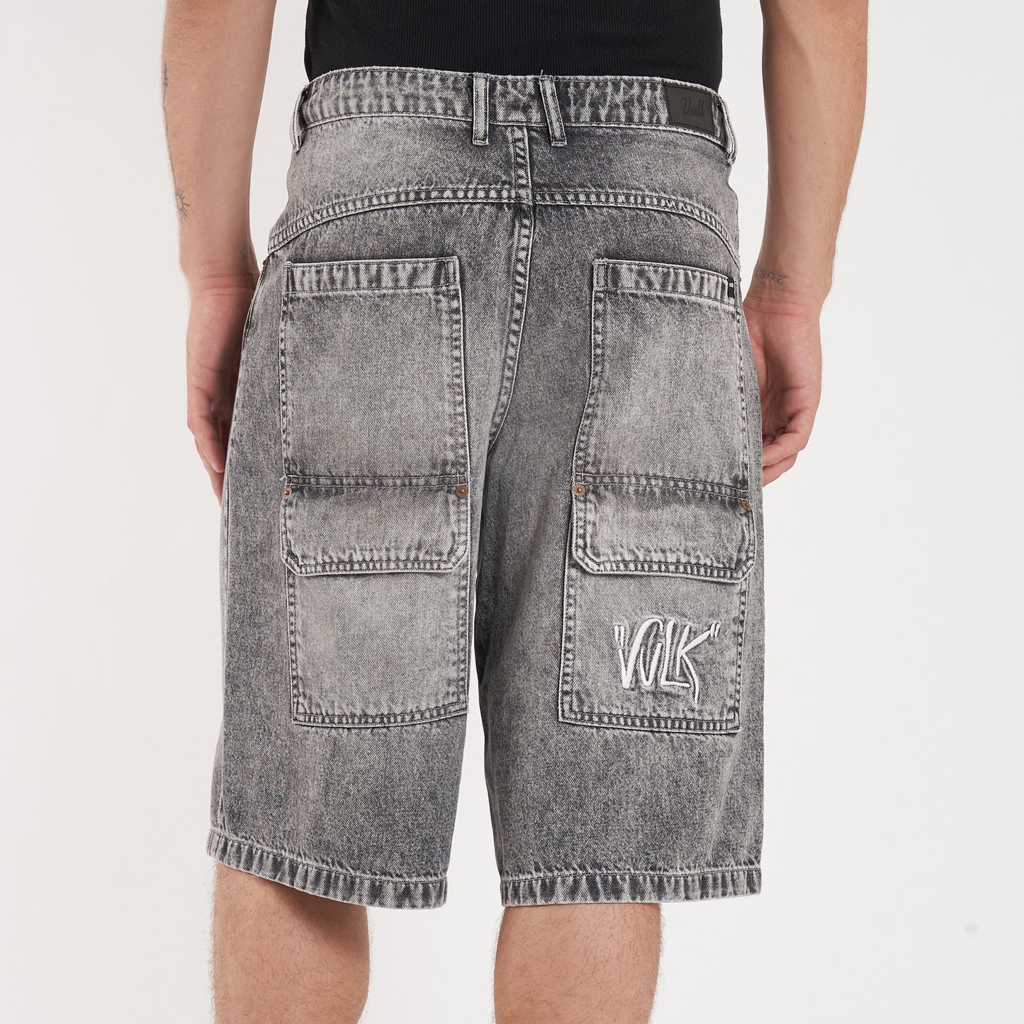 Bermuda Vulk Graff Relax Long Ws Grey