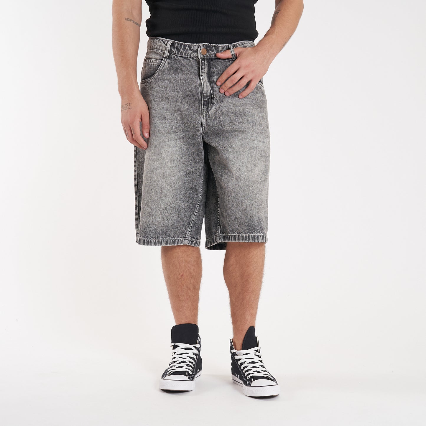 Bermuda Vulk Graff Relax Long Ws Grey