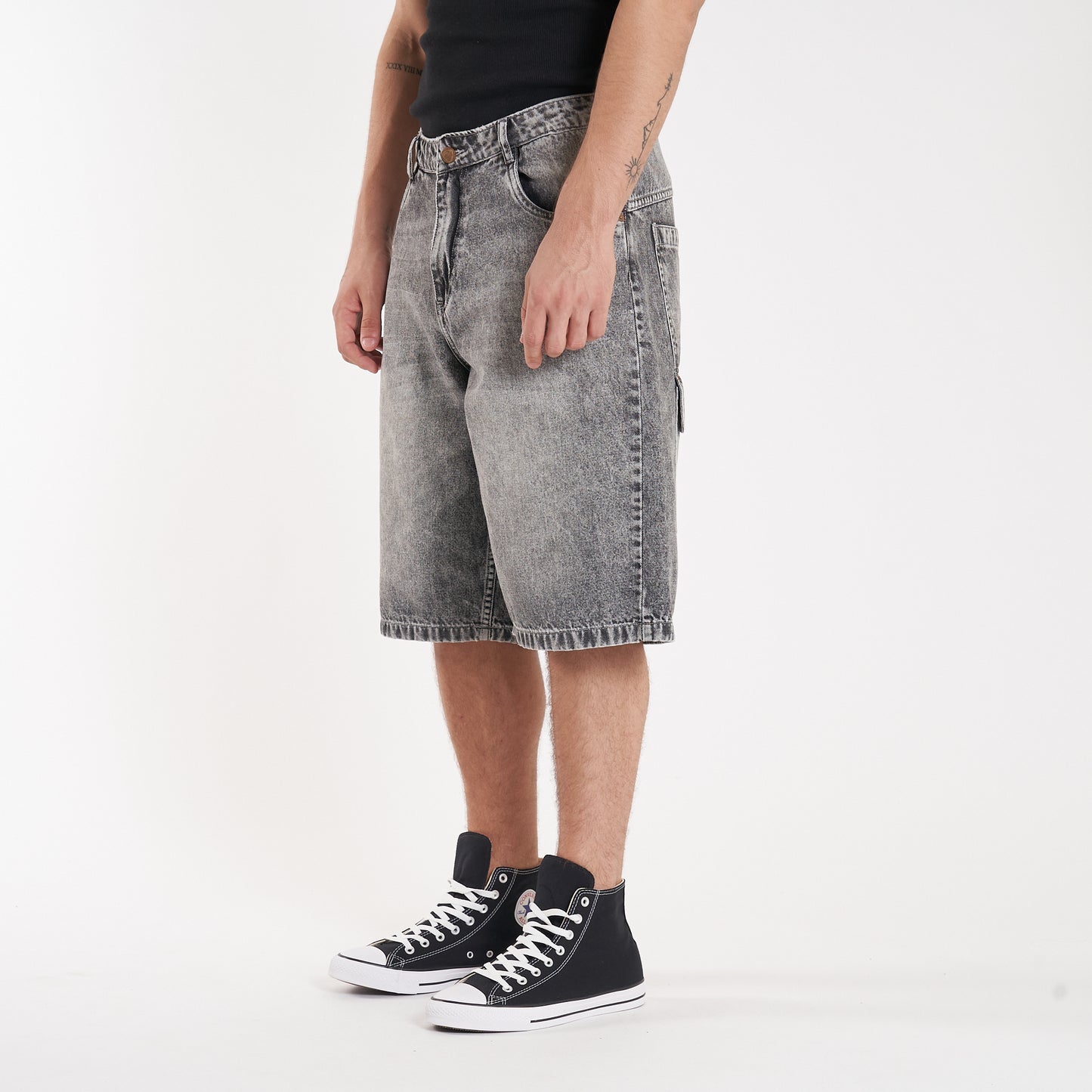 Bermuda Vulk Graff Relax Long Ws Grey