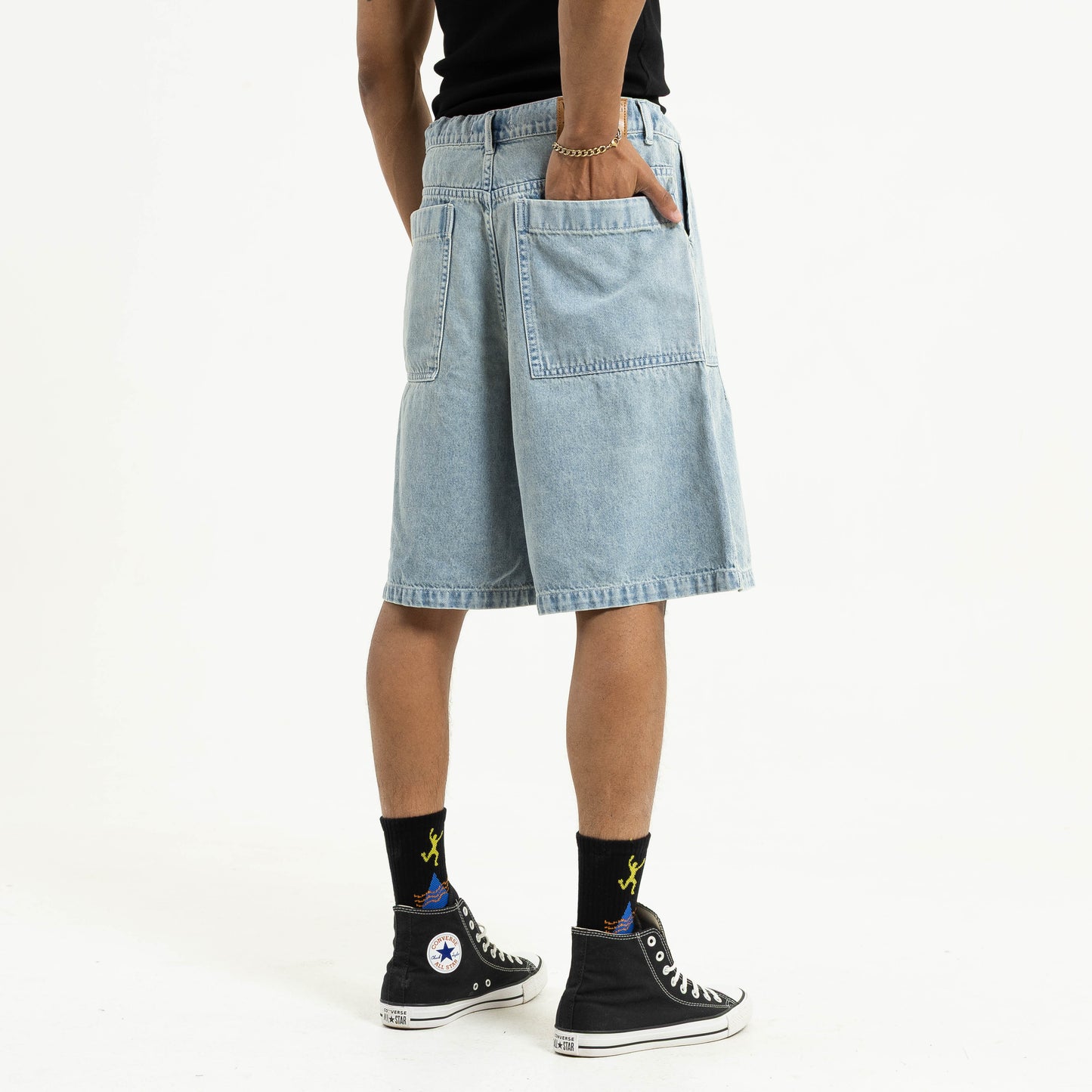 Bermuda Vulk Netta Relax Wide Ws Acid Blue