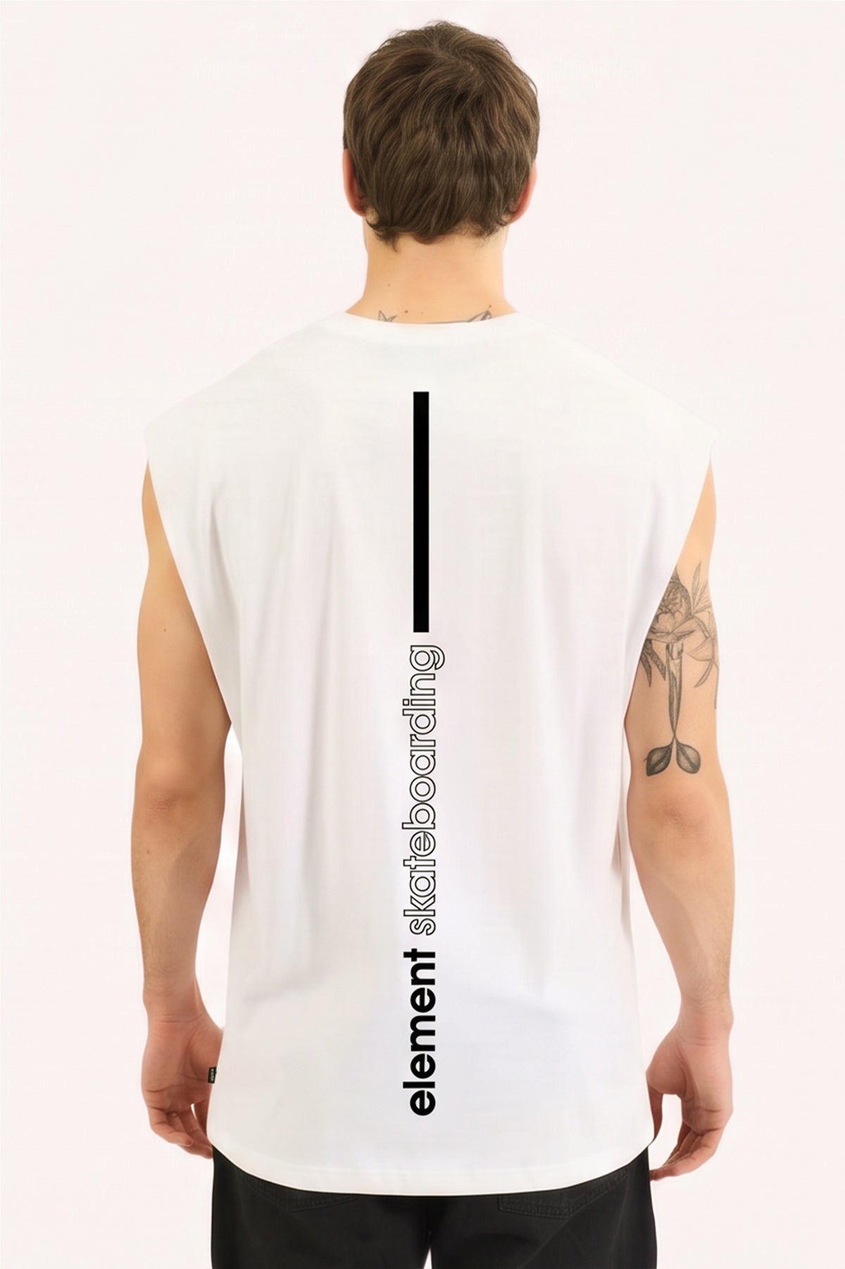 Musculosa Element Nature Over Muscle Blanco