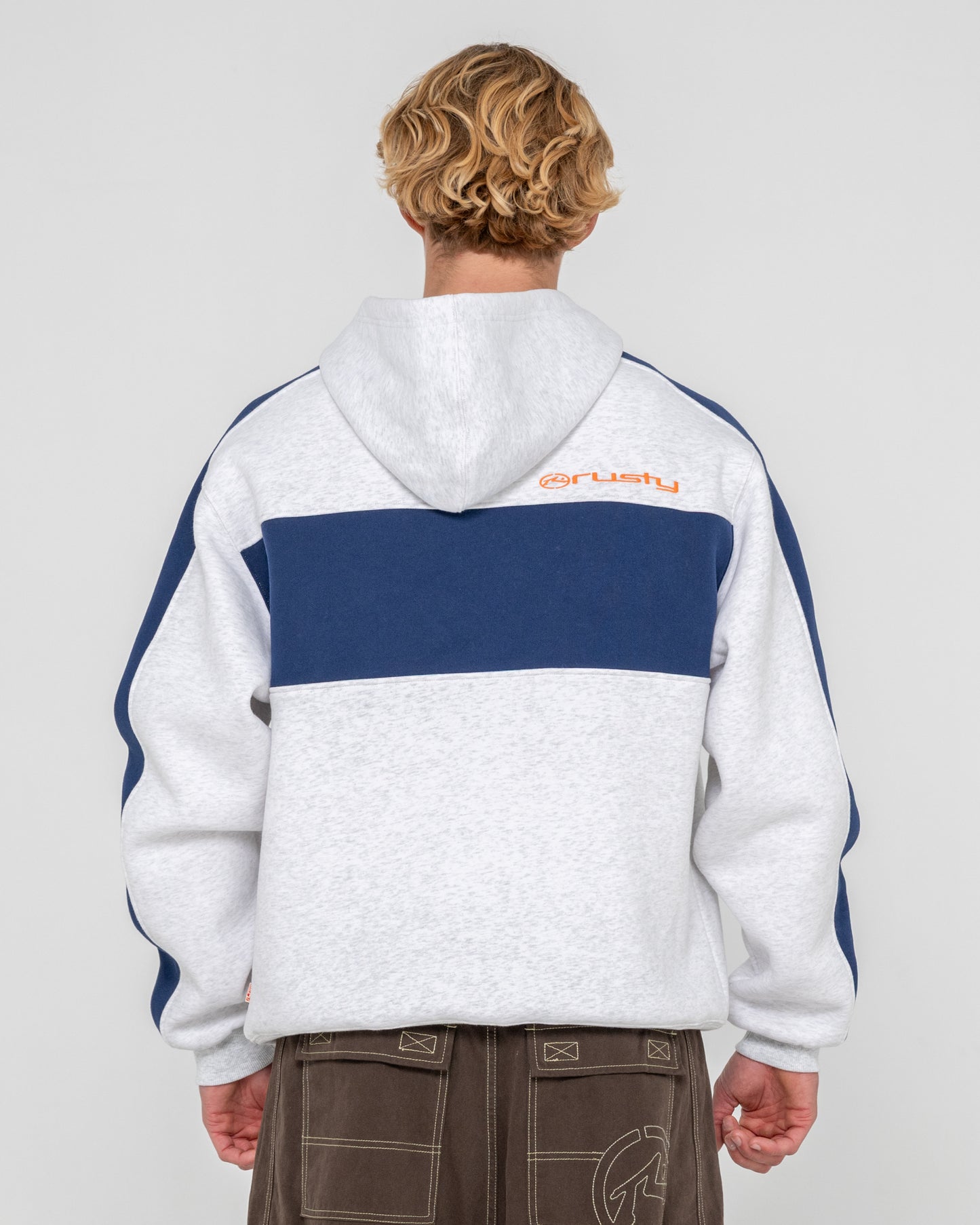 Canguro Rusty Kill Switch Hooded Fleece Ecru Marle