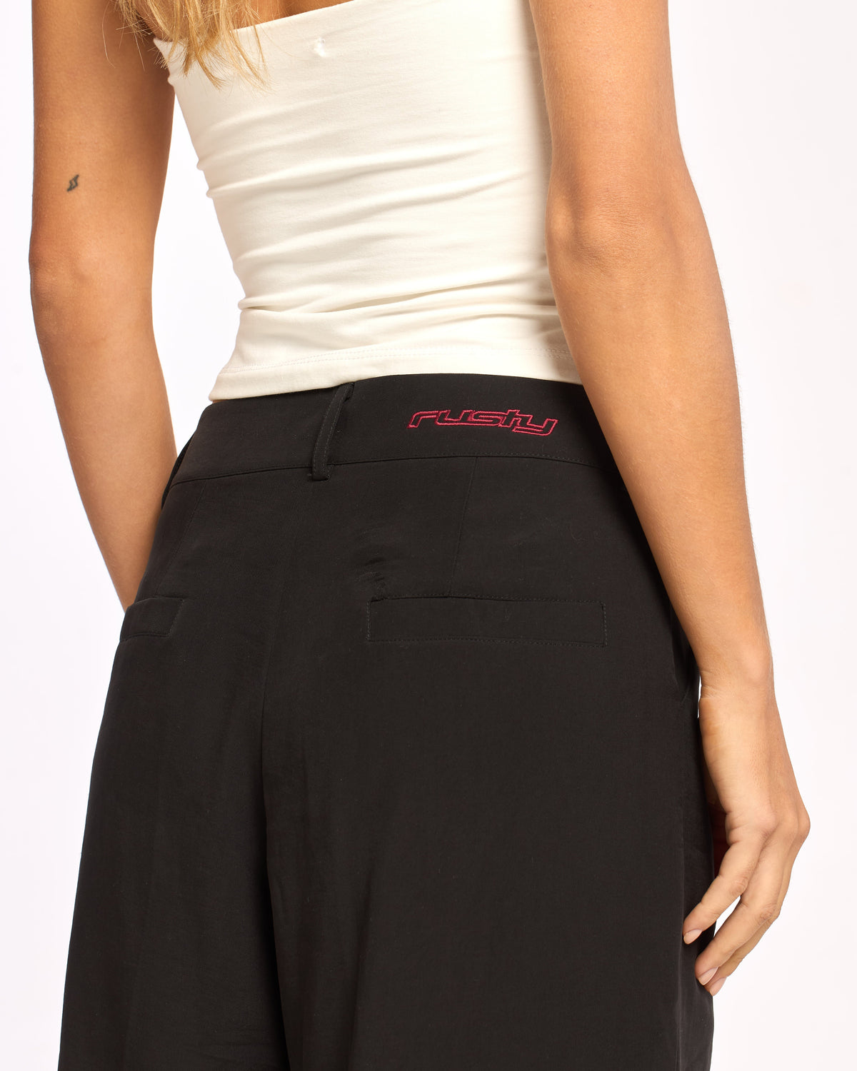 Short Urbano Rusty Urban Slab Loose Fit Jort Ld Black