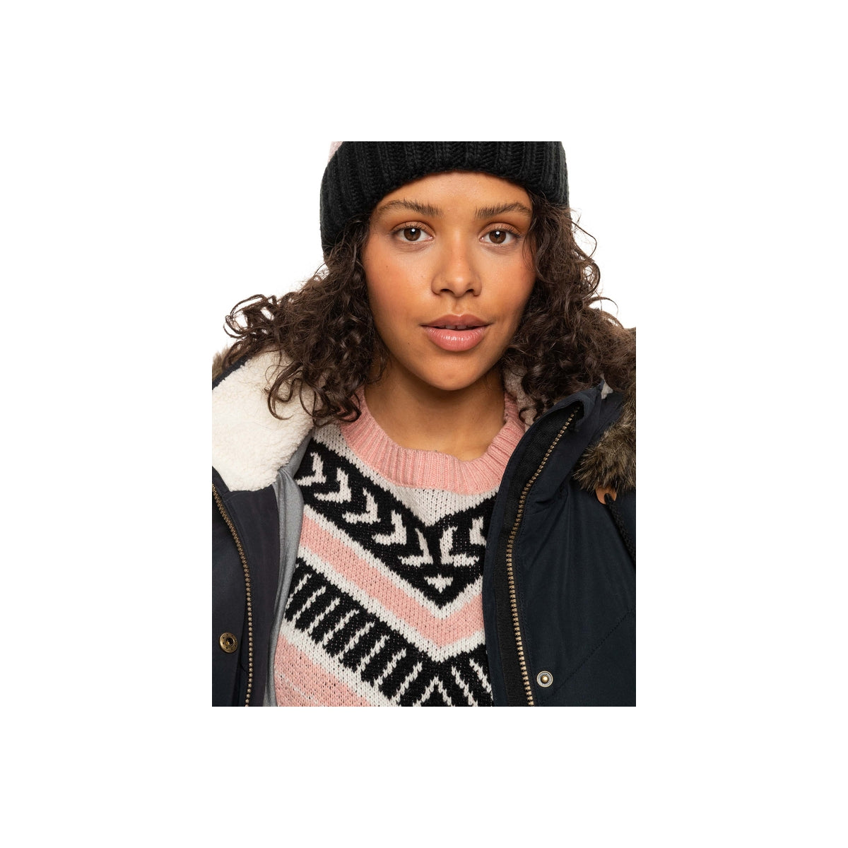 Campera Abrigo Snow Roxy Campera Ellie (Kvj0) Erjjk03496 Rx