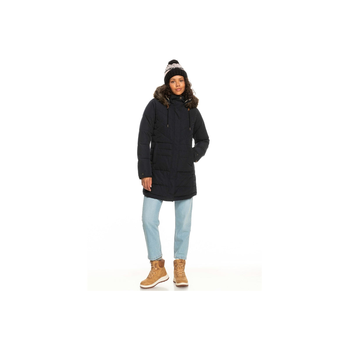 Campera Abrigo Snow Roxy Campera Ellie (Kvj0) Erjjk03496 Rx
