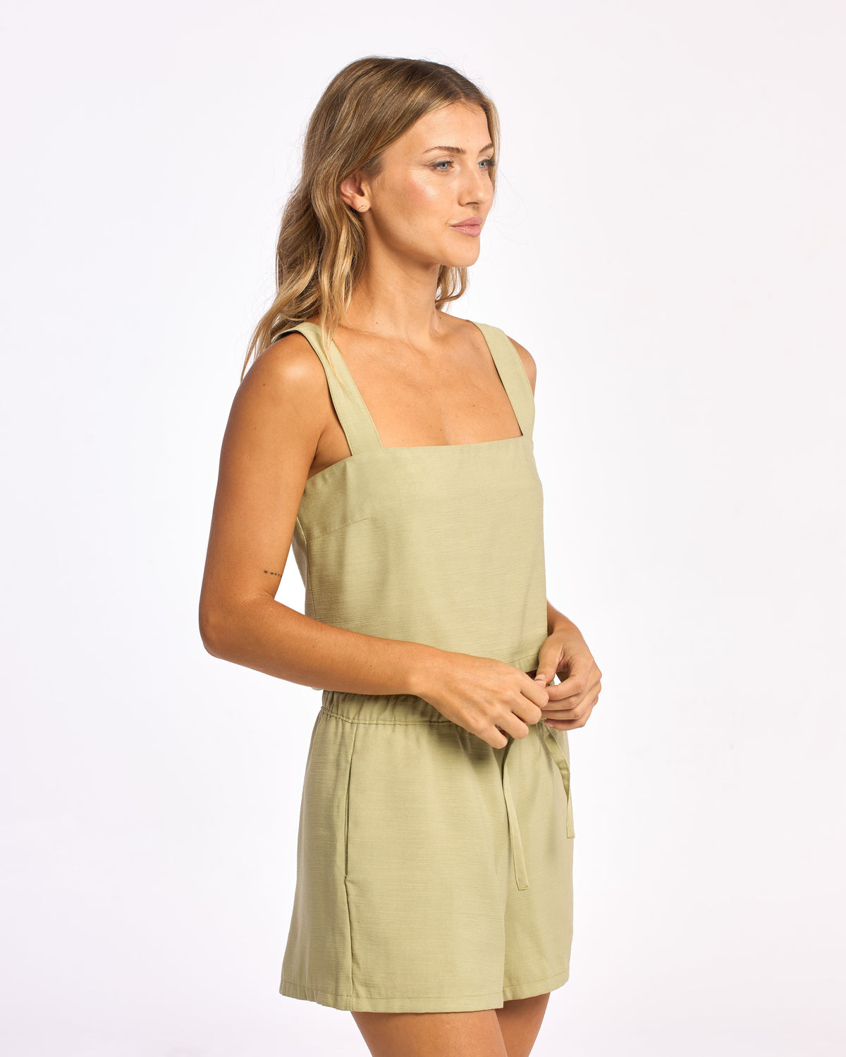 Fashion Top Rusty Byron Sleeveless Crop Top Ld Kale