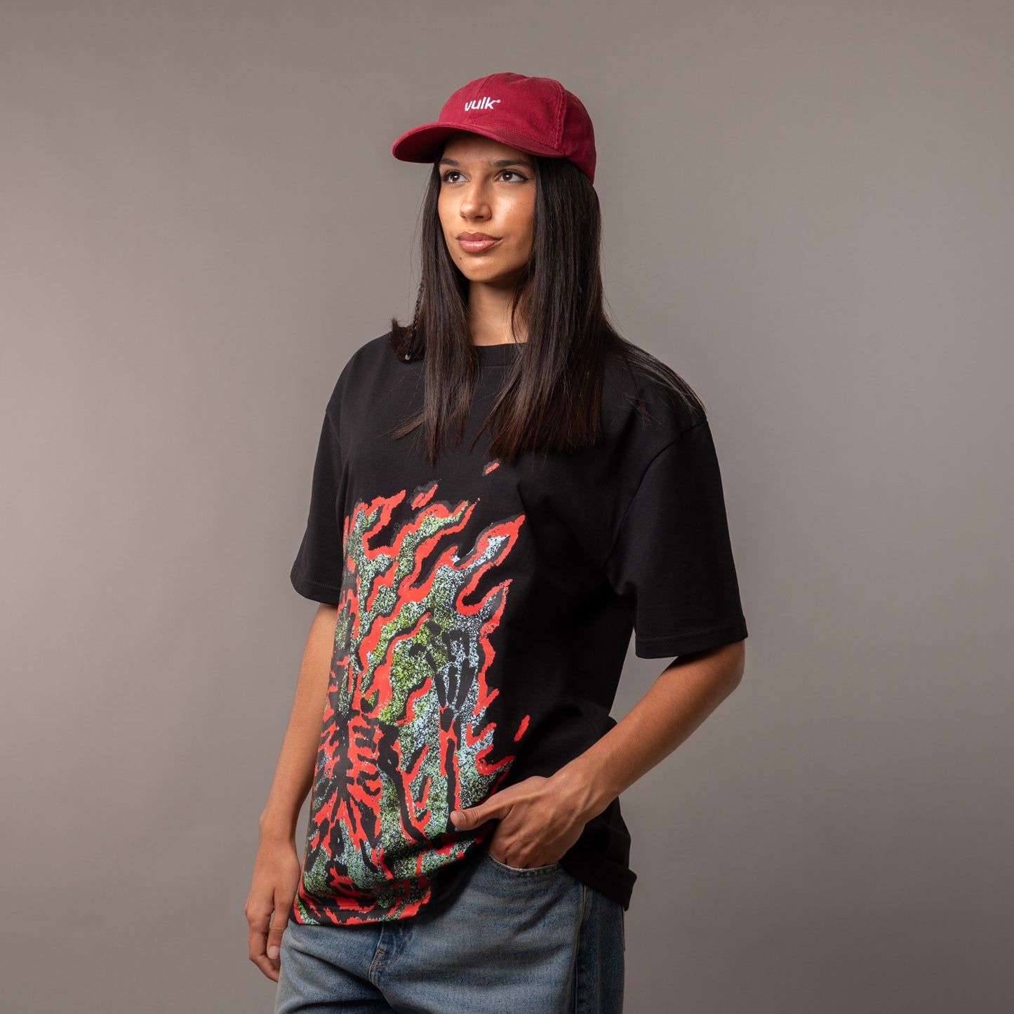 Gorra Vulk Logo Cap Berry