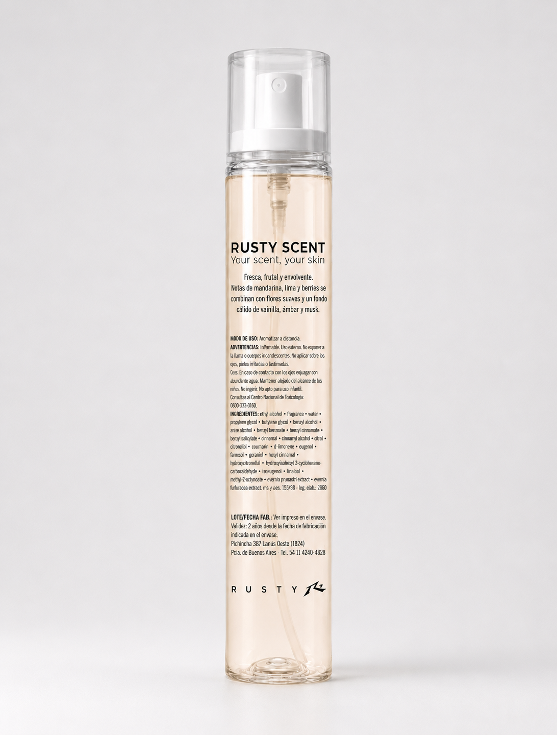 Perfumes Rusty Rusty Scent Body Splash Ld Sin Color