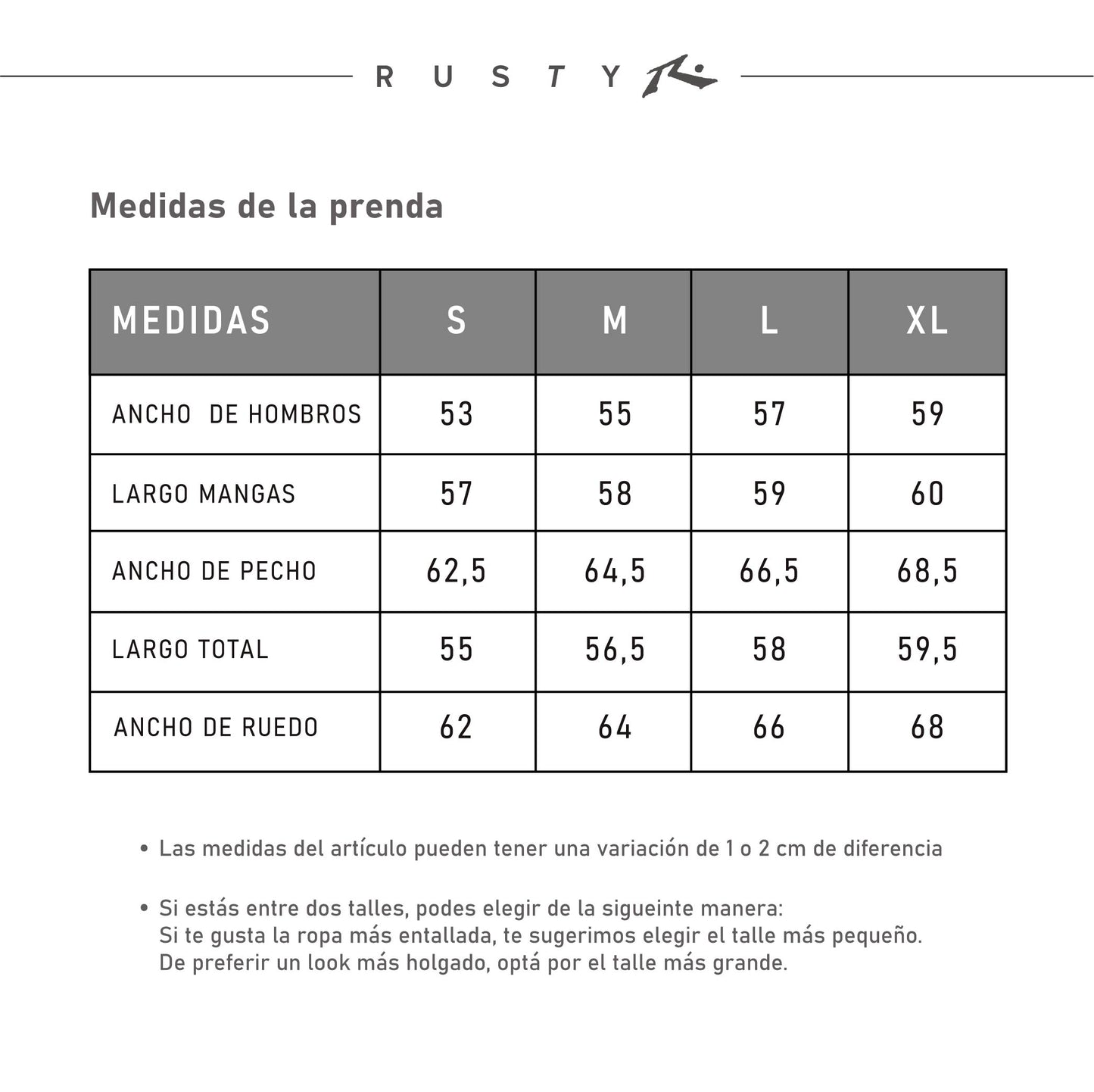 Campera Liviana Rusty Acid Sky Windbreaker