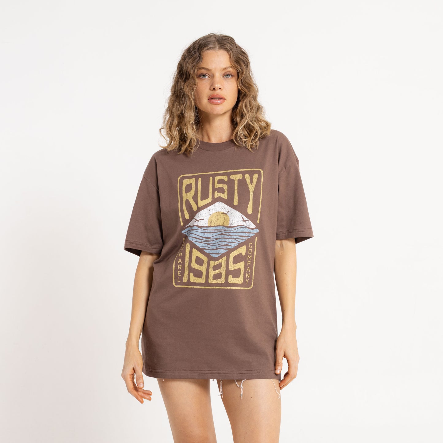 Remera Mc Rusty All In A Dream Oversize Tee Ld Pinecone