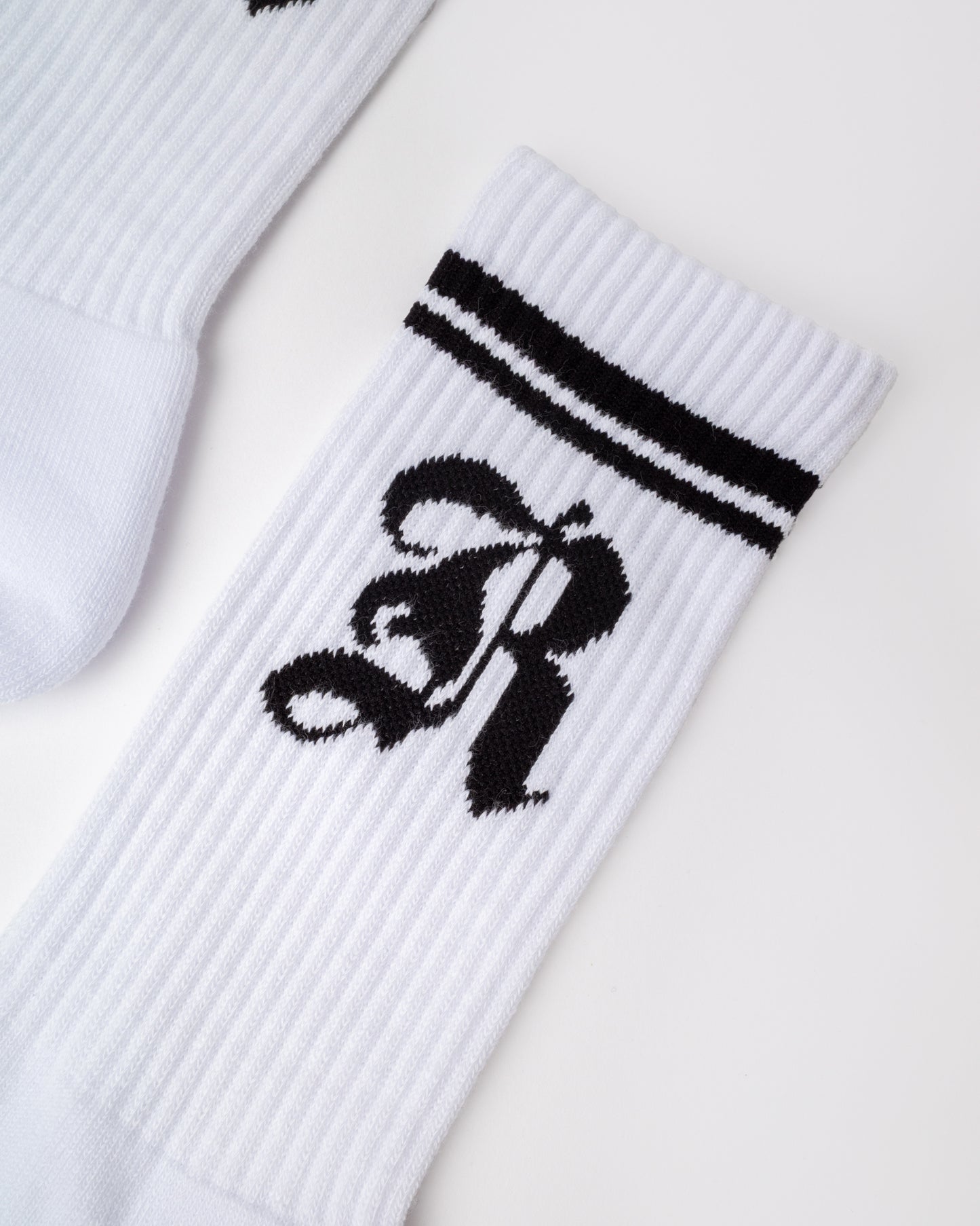 Medias Rusty All In Mid Calf Sock White